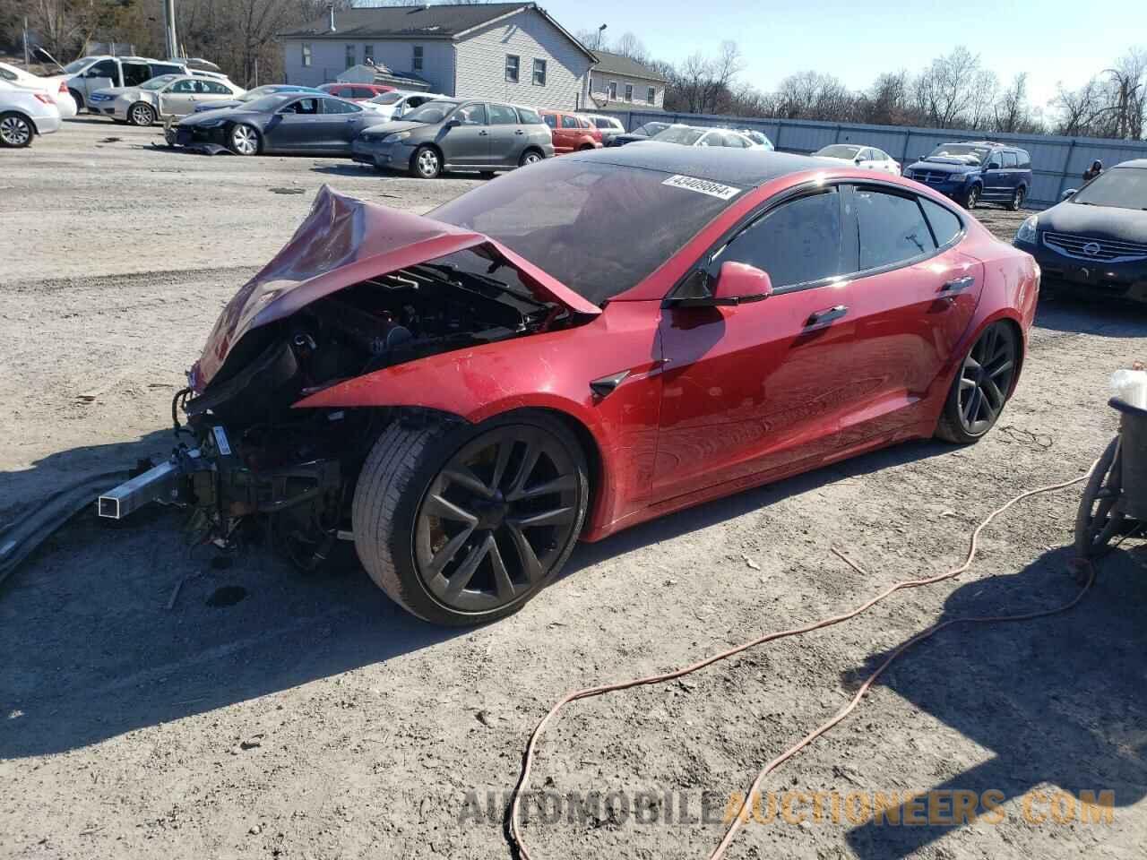 5YJSA1E64NF462613 TESLA MODEL S 2022