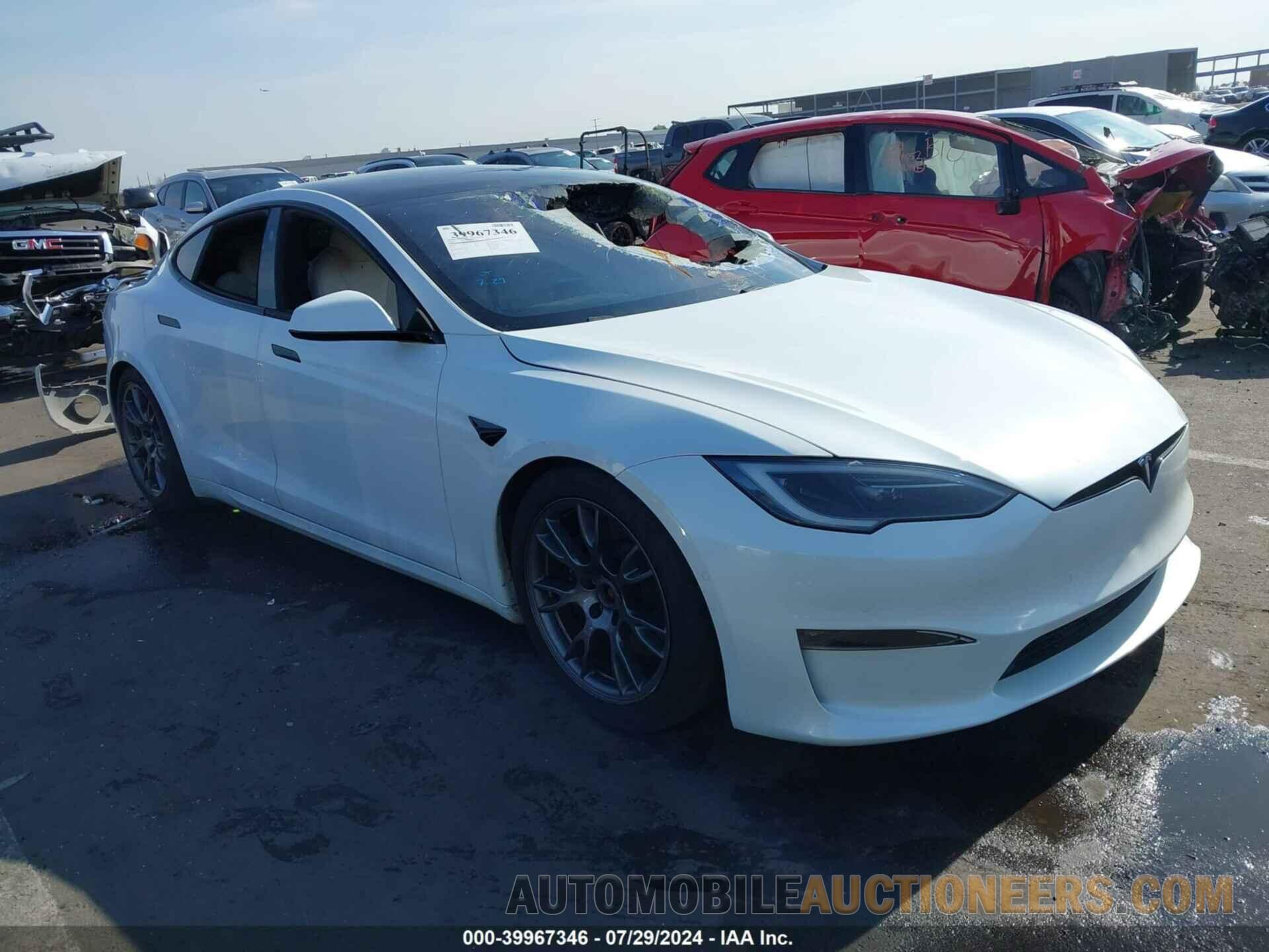 5YJSA1E64NF474034 TESLA MODEL S 2022