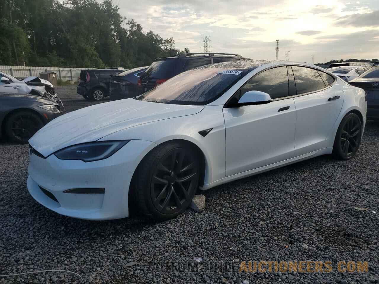 5YJSA1E64NF477306 TESLA MODEL S 2022