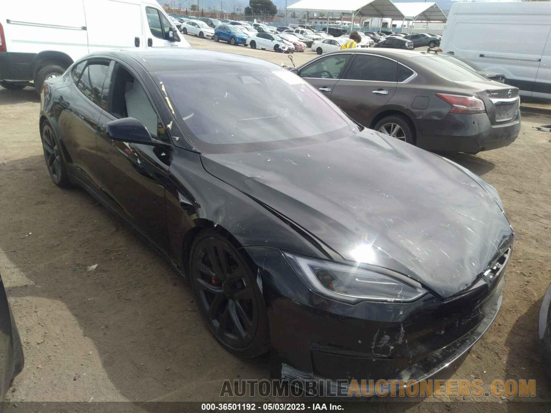 5YJSA1E64NF485809 TESLA MODEL S 2022