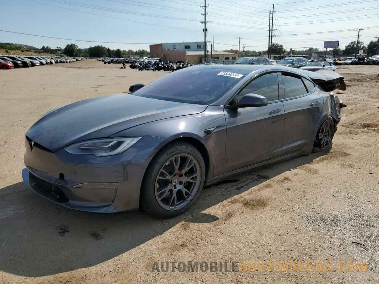 5YJSA1E65MF447181 TESLA MODEL S 2021