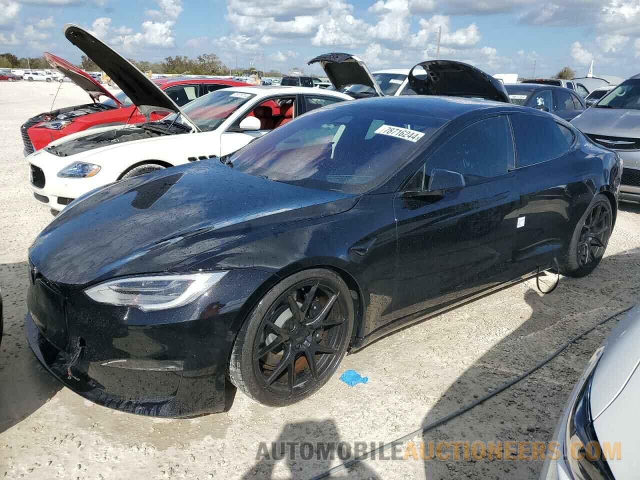 5YJSA1E65NF458683 TESLA MODEL S 2022