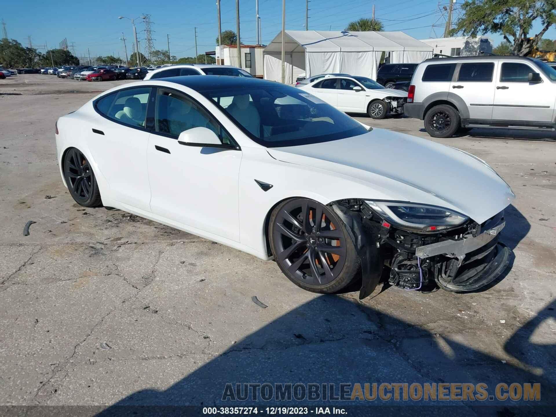 5YJSA1E65NF459977 TESLA MODEL S 2022