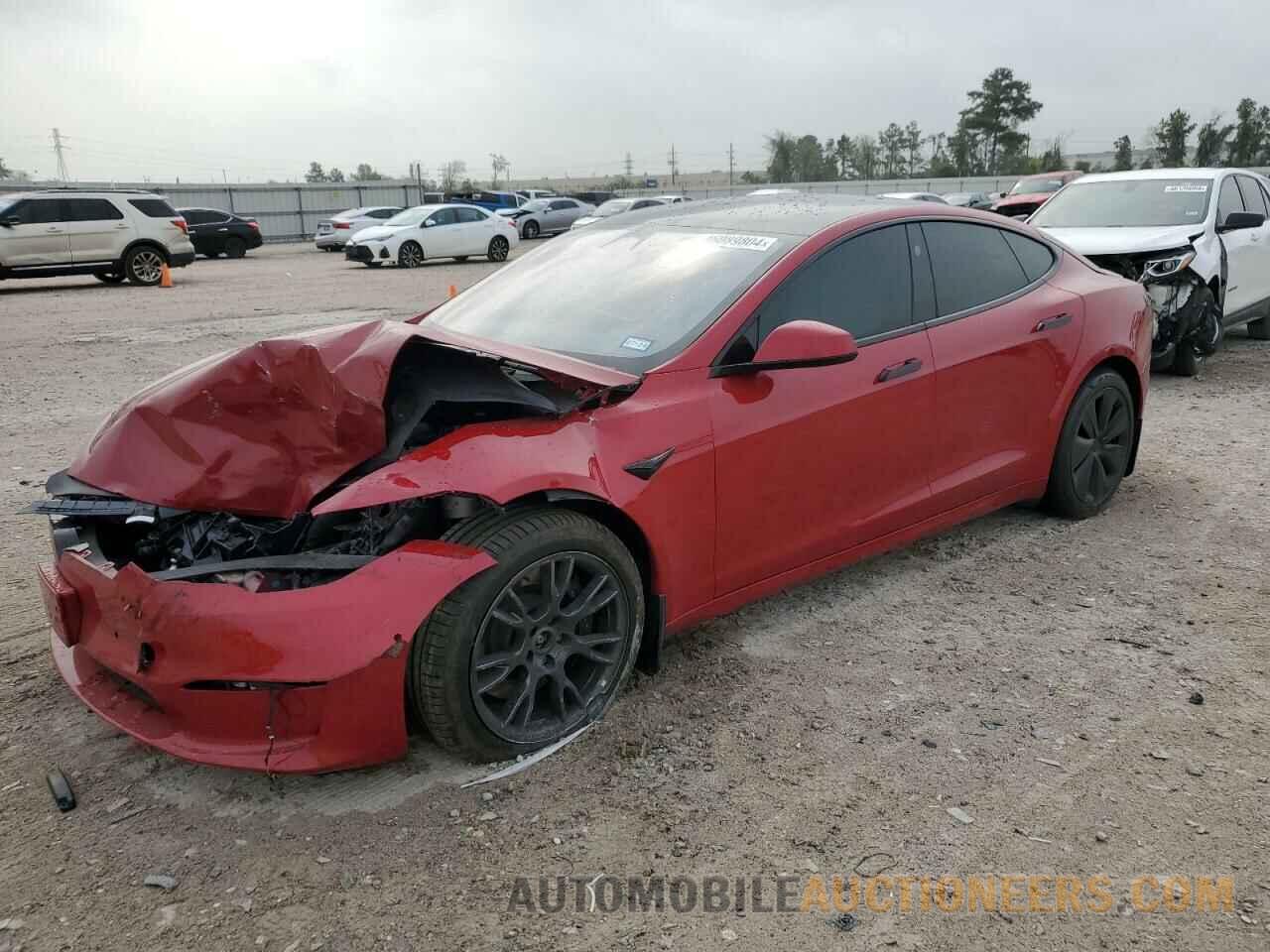 5YJSA1E65NF484992 TESLA MODEL S 2022