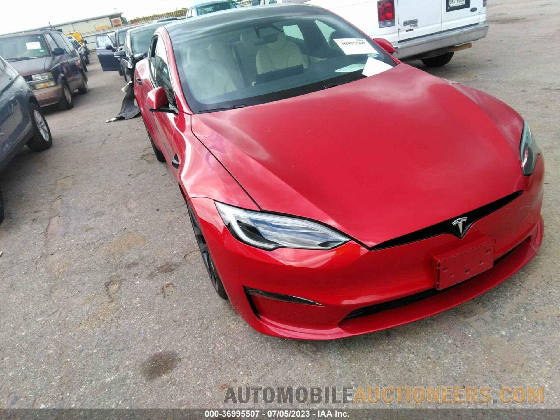 5YJSA1E65NF488041 TESLA MODEL S 2022