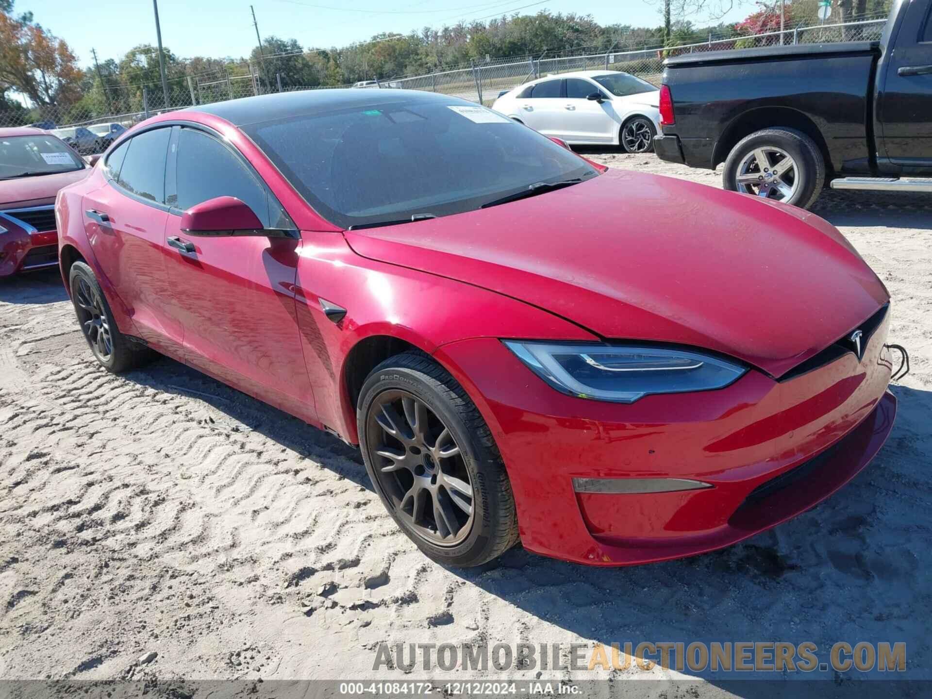 5YJSA1E66MF452874 TESLA MODEL S 2021