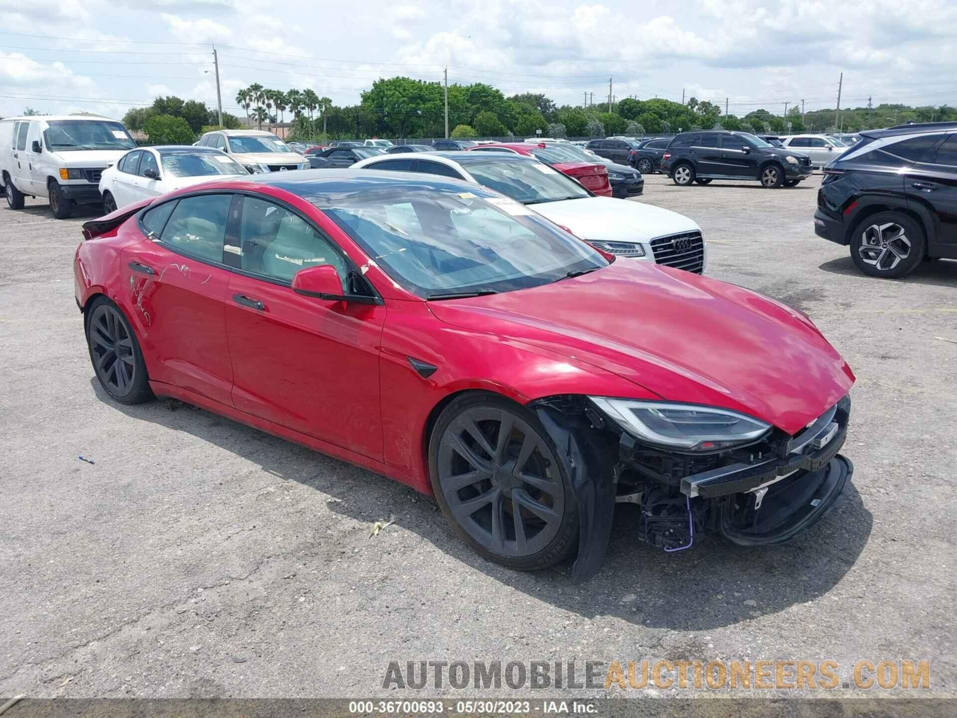 5YJSA1E66MF453426 TESLA MODEL S 2021