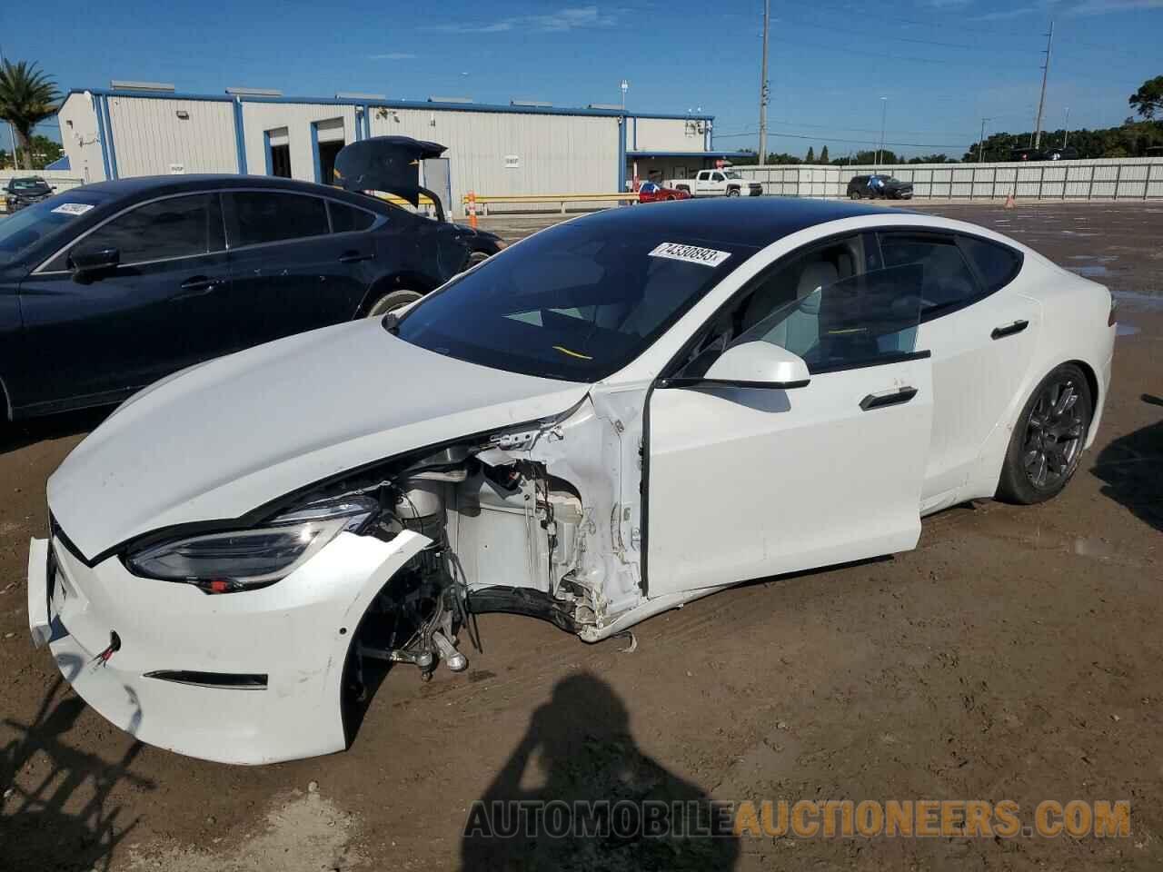 5YJSA1E66NF460216 TESLA MODEL S 2022