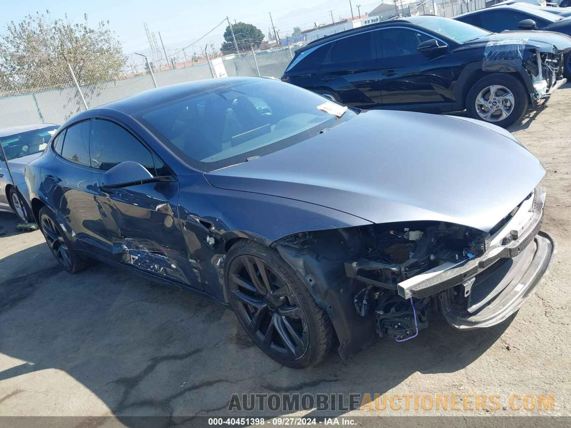 5YJSA1E67MF443519 TESLA MODEL S 2021