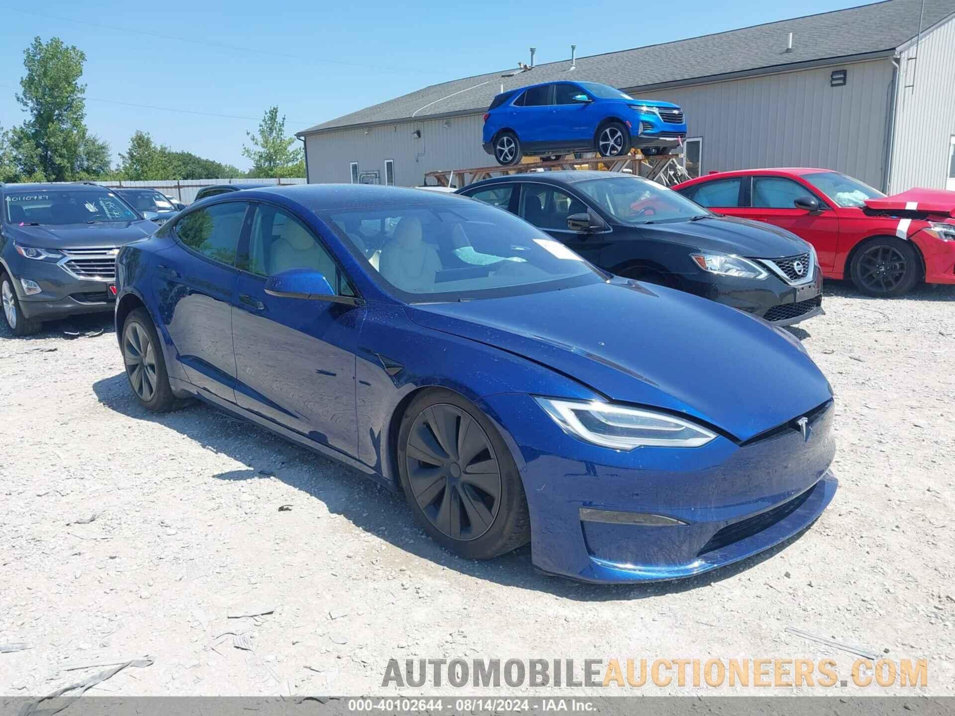 5YJSA1E67NF462444 TESLA MODEL S 2022