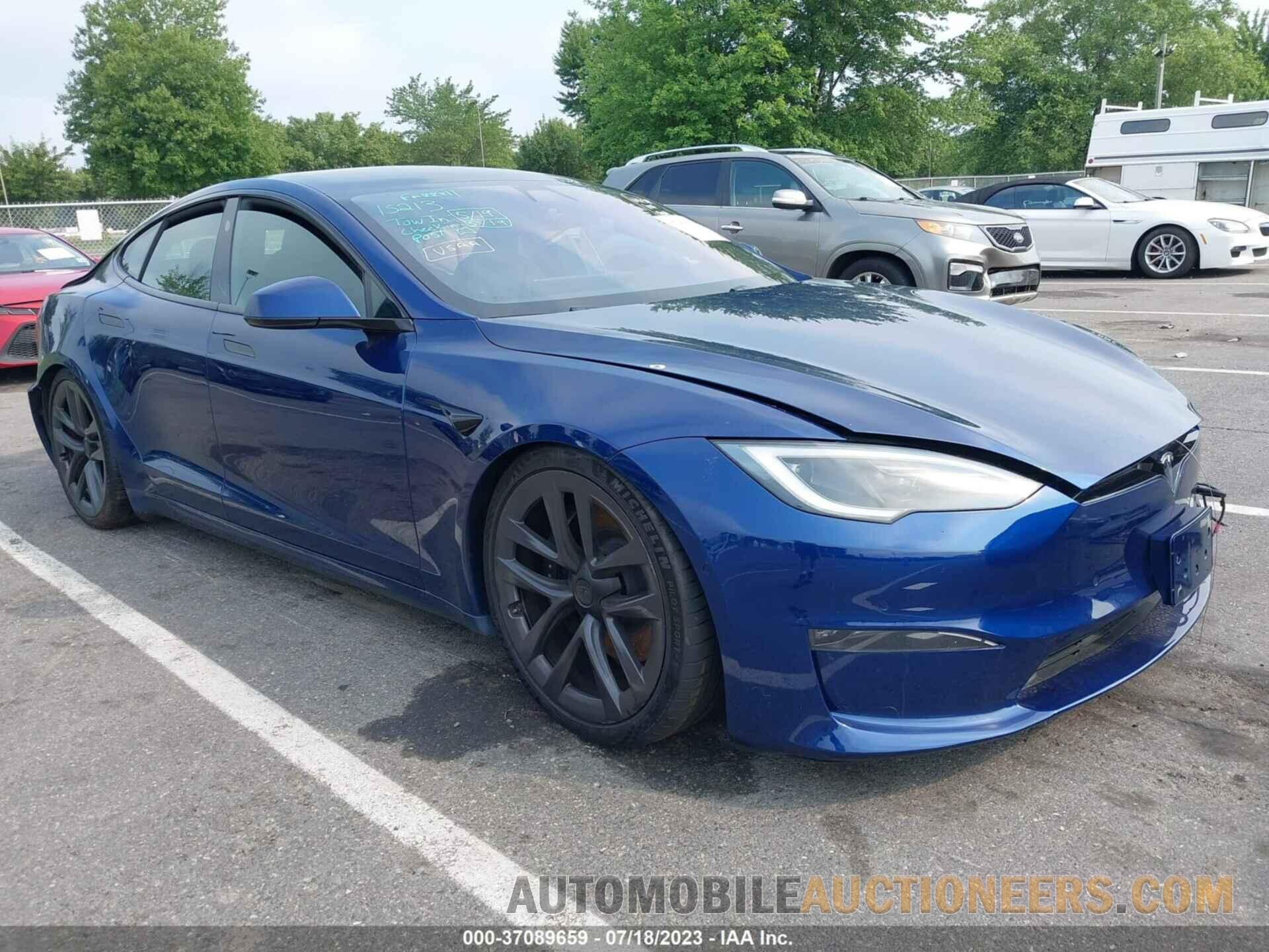 5YJSA1E67NF472309 TESLA MODEL S 2022