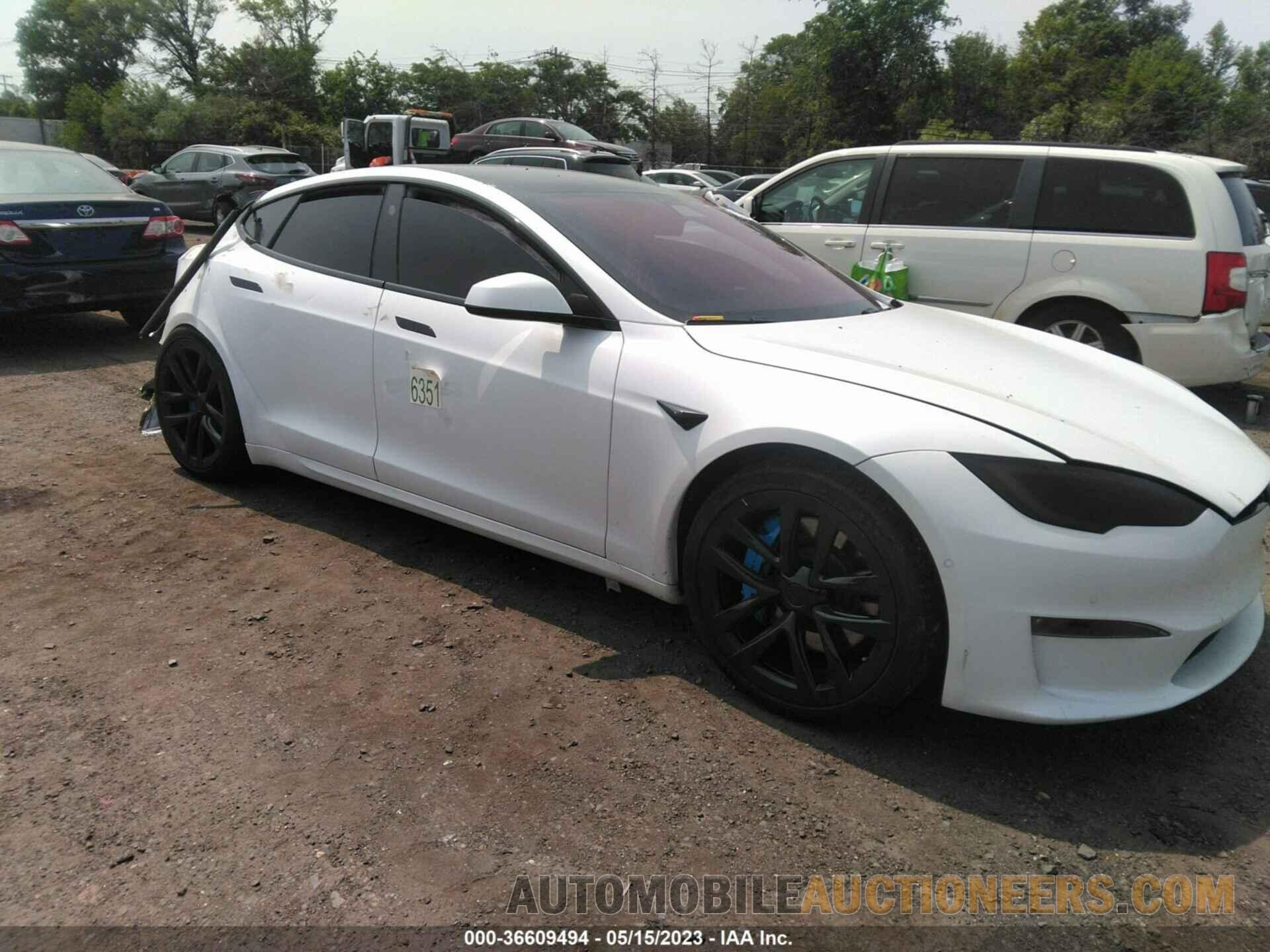 5YJSA1E67NF480412 TESLA MODEL S 2022