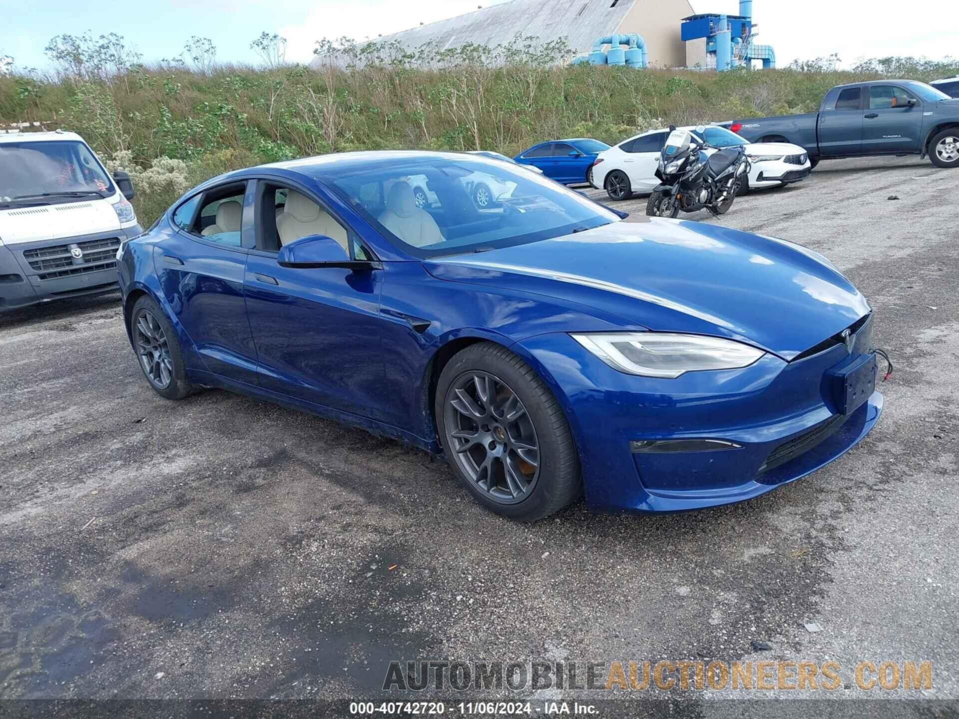 5YJSA1E68MF451970 TESLA MODEL S 2021