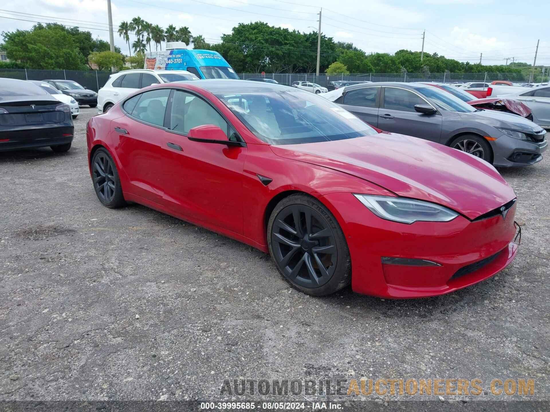 5YJSA1E68MF452682 TESLA MODEL S 2021