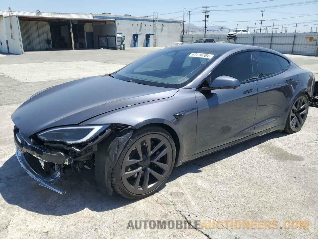 5YJSA1E68NF473677 TESLA MODEL S 2022