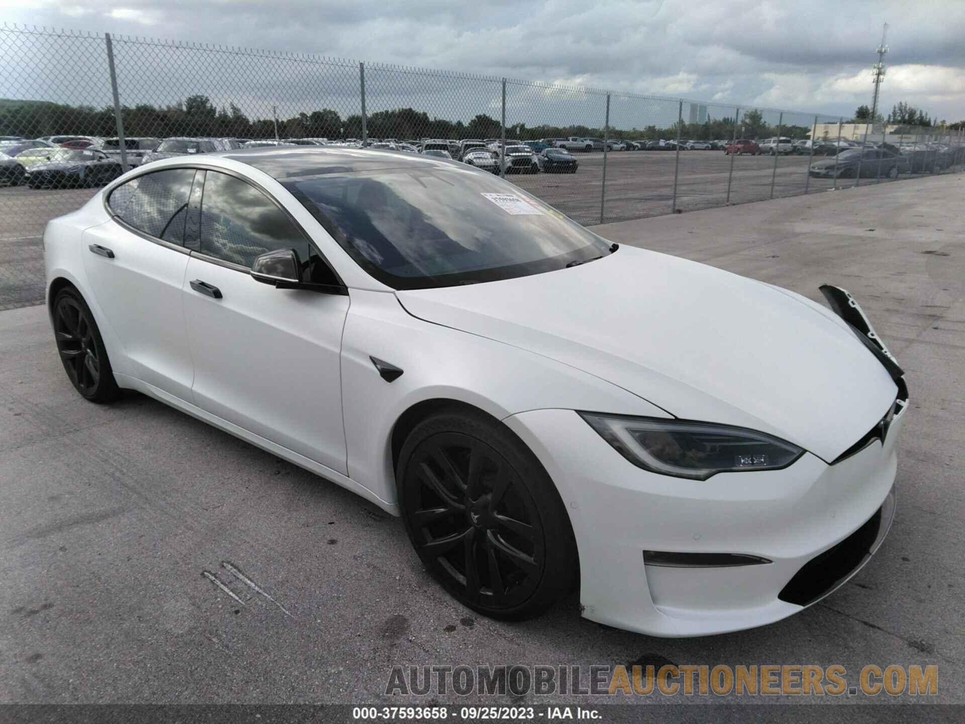 5YJSA1E68NF486302 TESLA MODEL S 2022