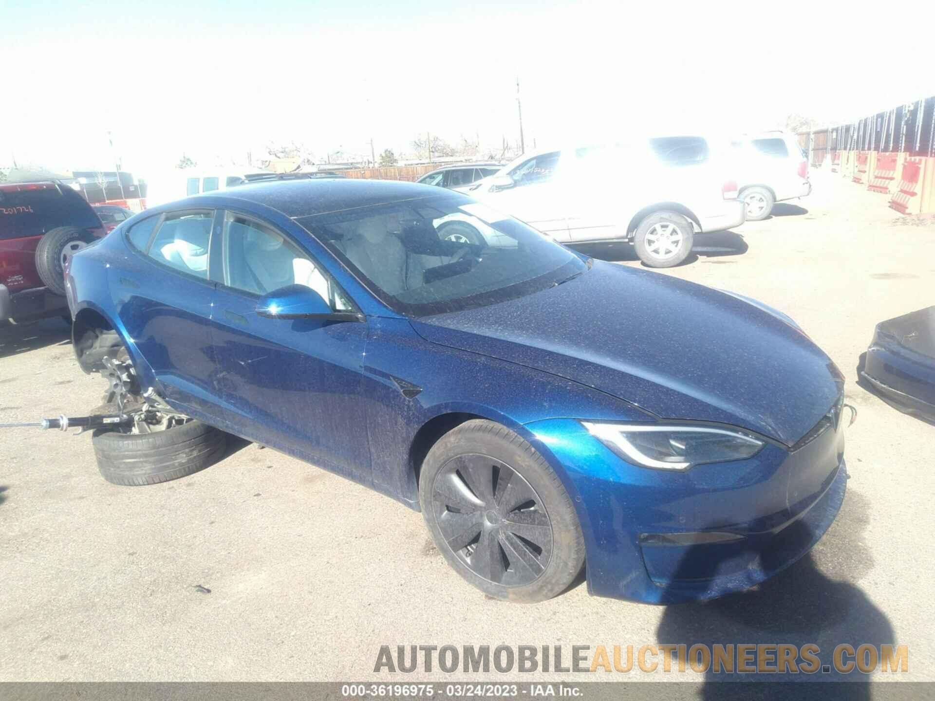 5YJSA1E68NF487160 TESLA MODEL S 2022