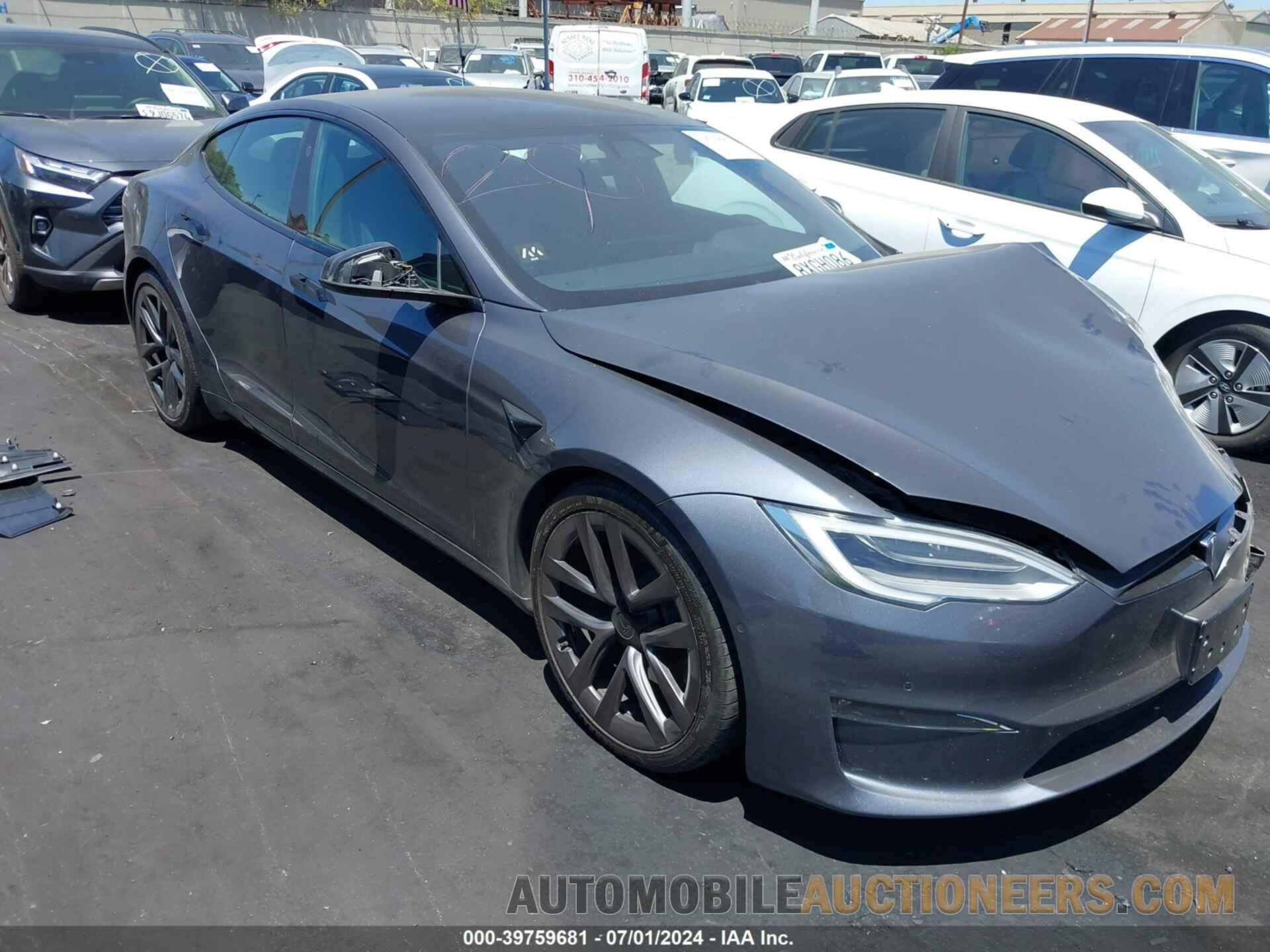 5YJSA1E69MF433283 TESLA MODEL S 2021