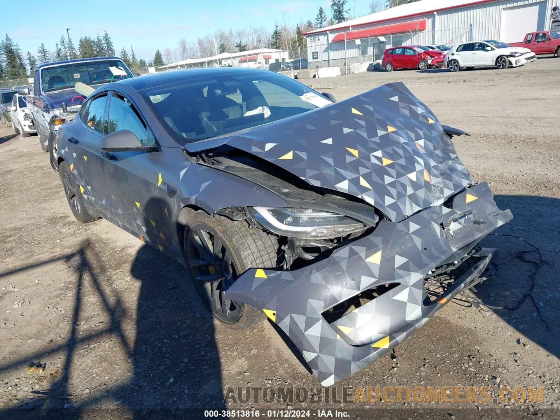 5YJSA1E69MF439486 TESLA MODEL S 2021