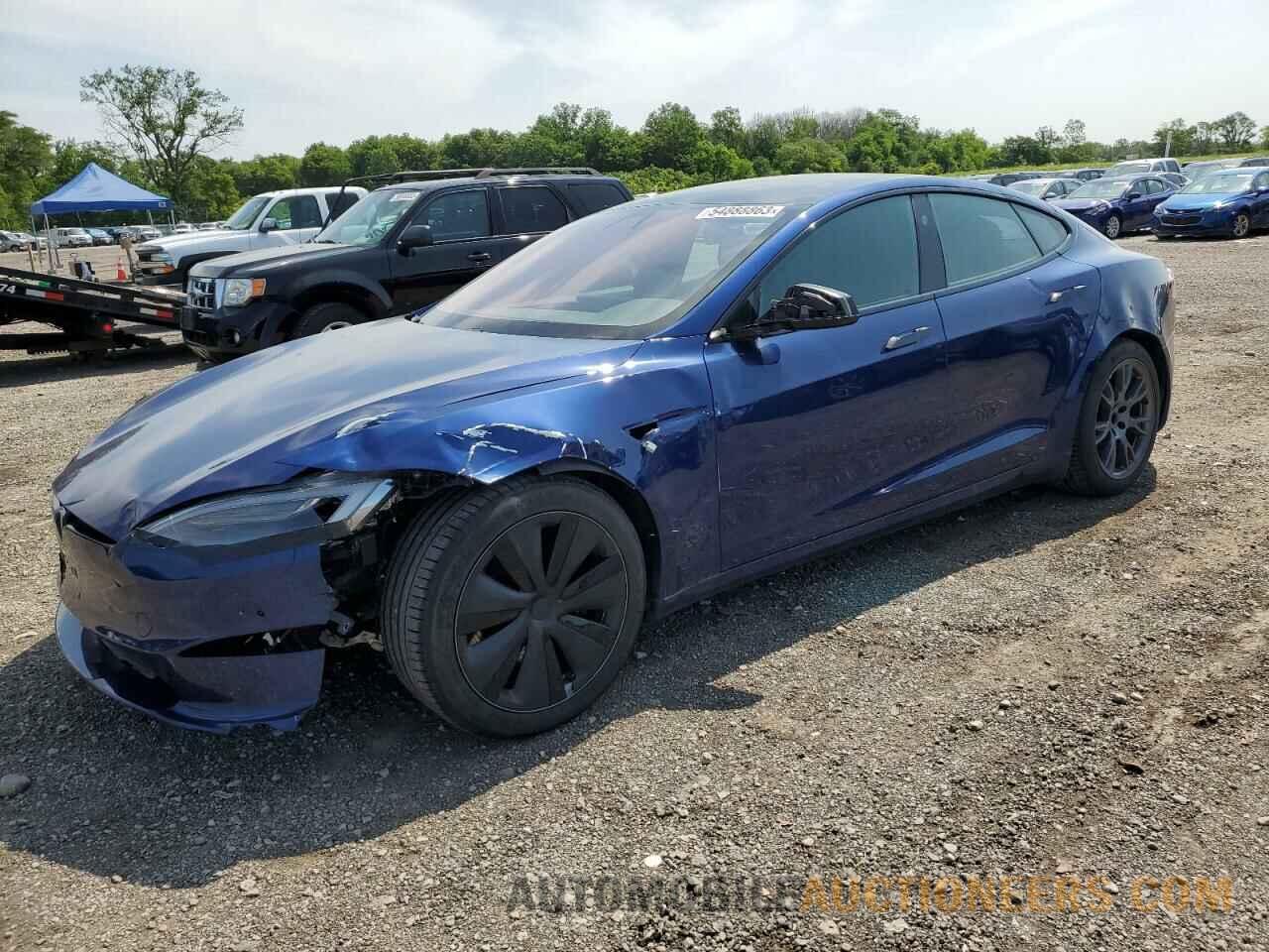 5YJSA1E69MF442405 TESLA MODEL S 2021