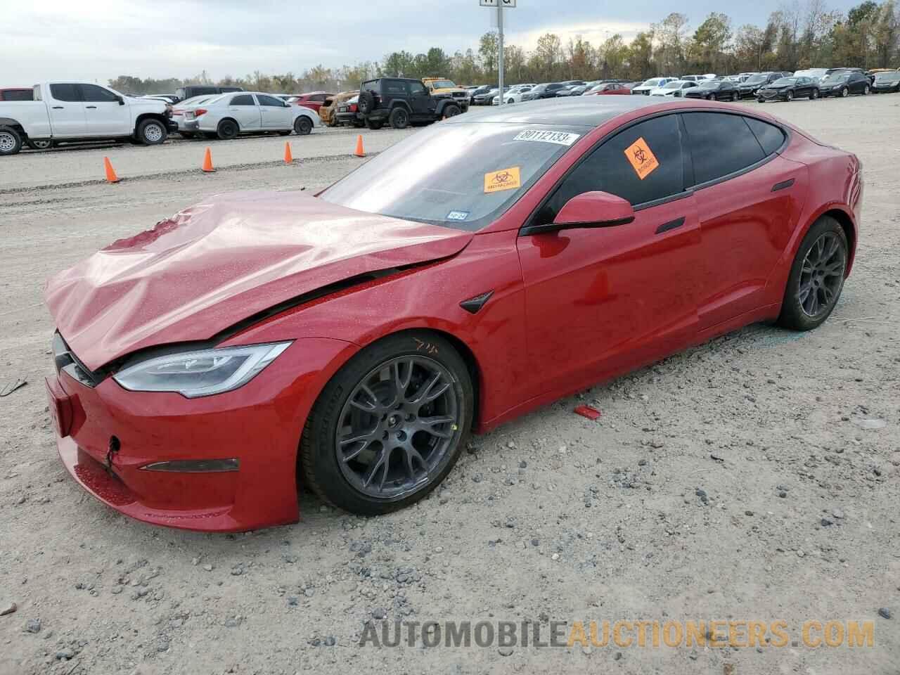 5YJSA1E69MF451668 TESLA MODEL S 2021