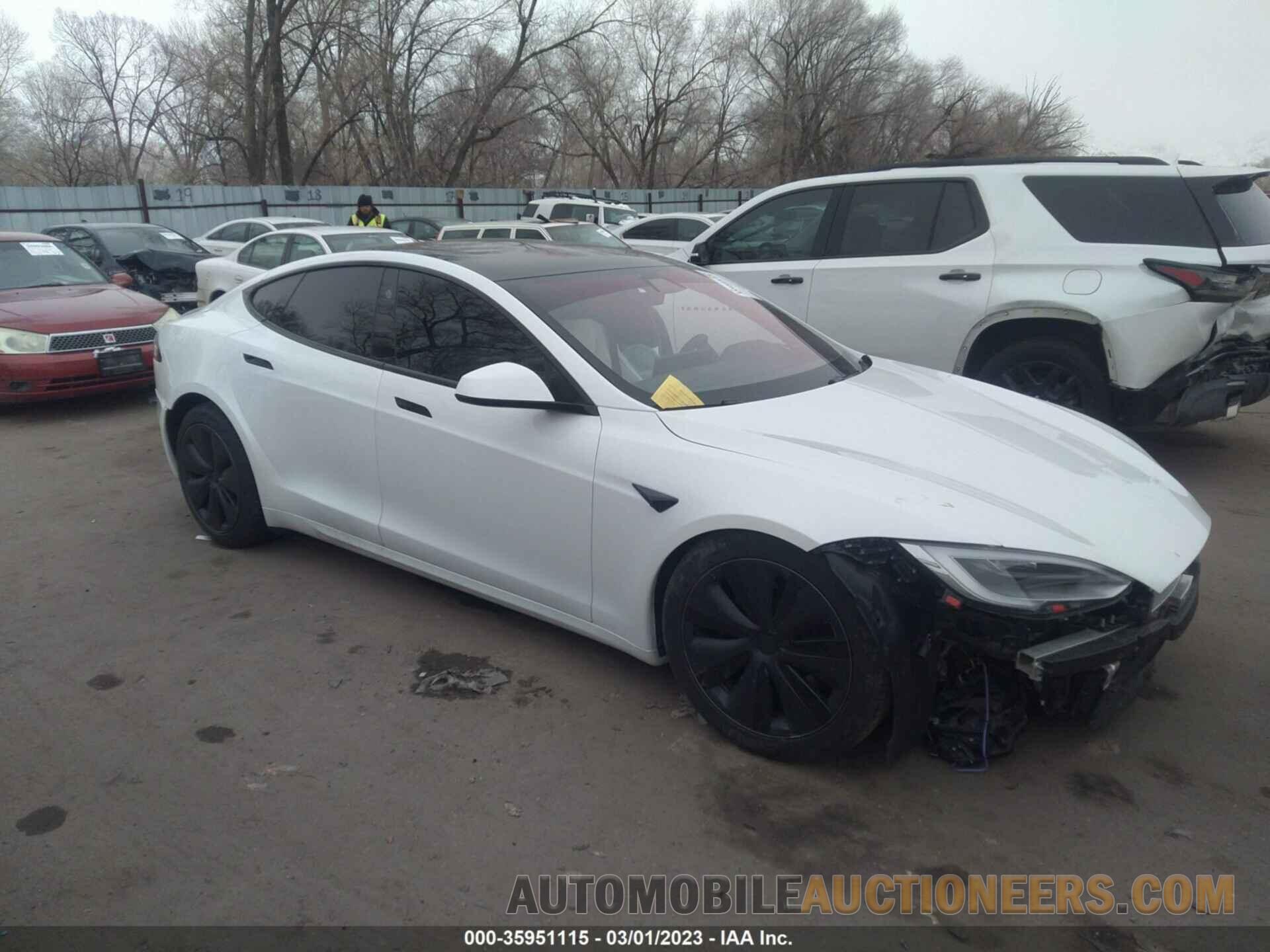 5YJSA1E69NF460162 TESLA MODEL S 2022