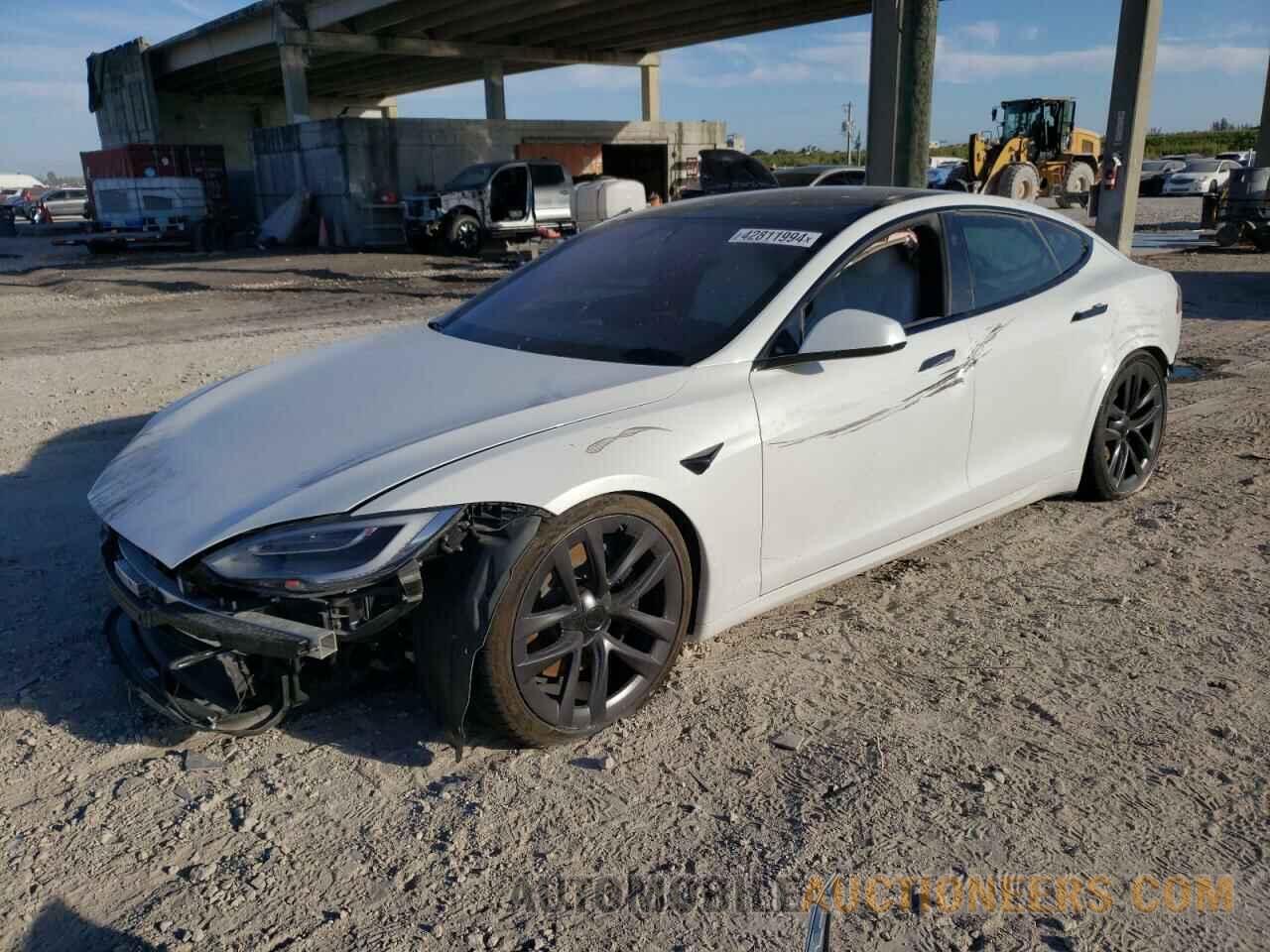 5YJSA1E6XMF435091 TESLA MODEL S 2021