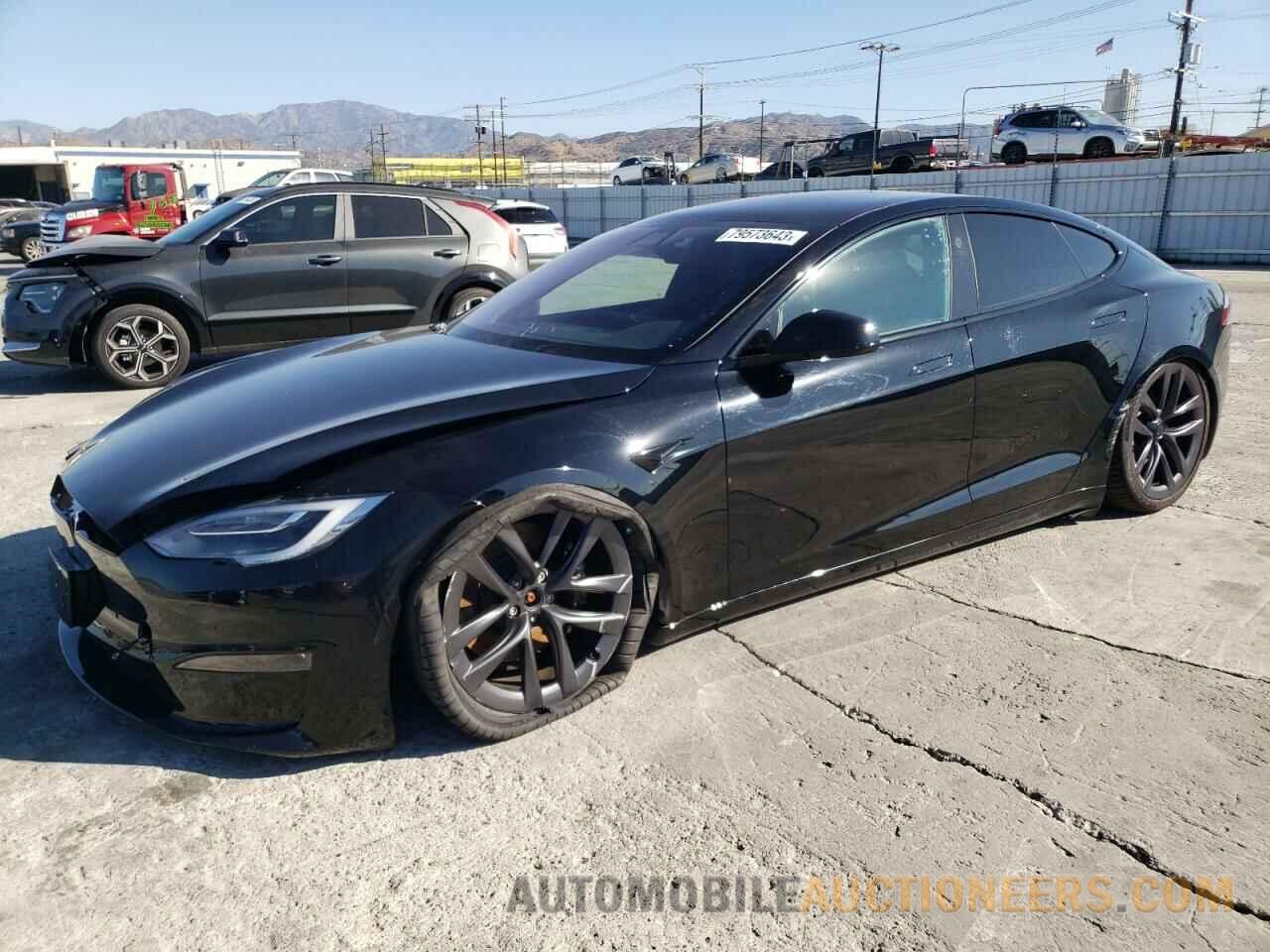 5YJSA1E6XMF447385 TESLA MODEL S 2021