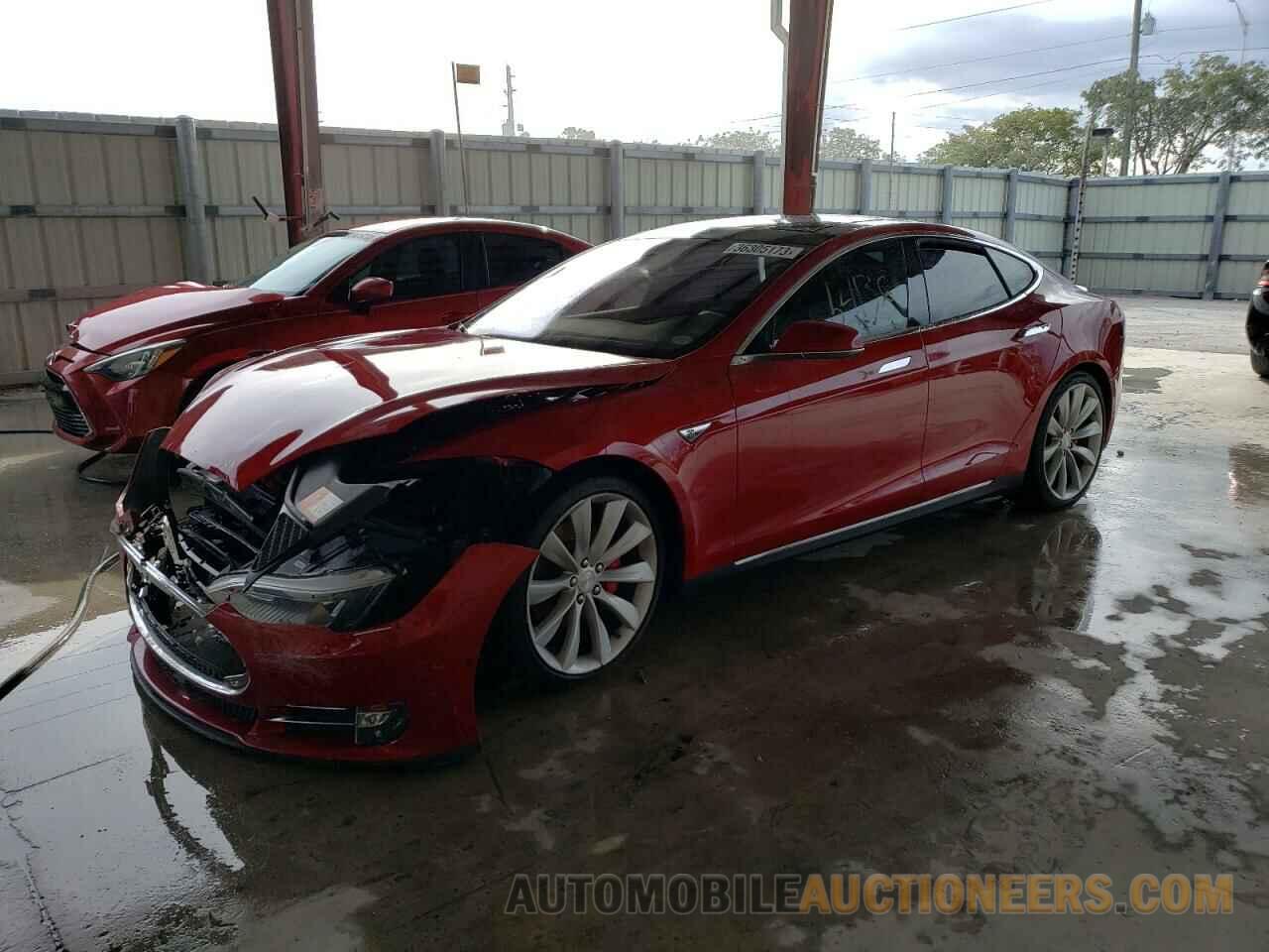 5YJSA1H22EFP62577 TESLA MODEL S 2014