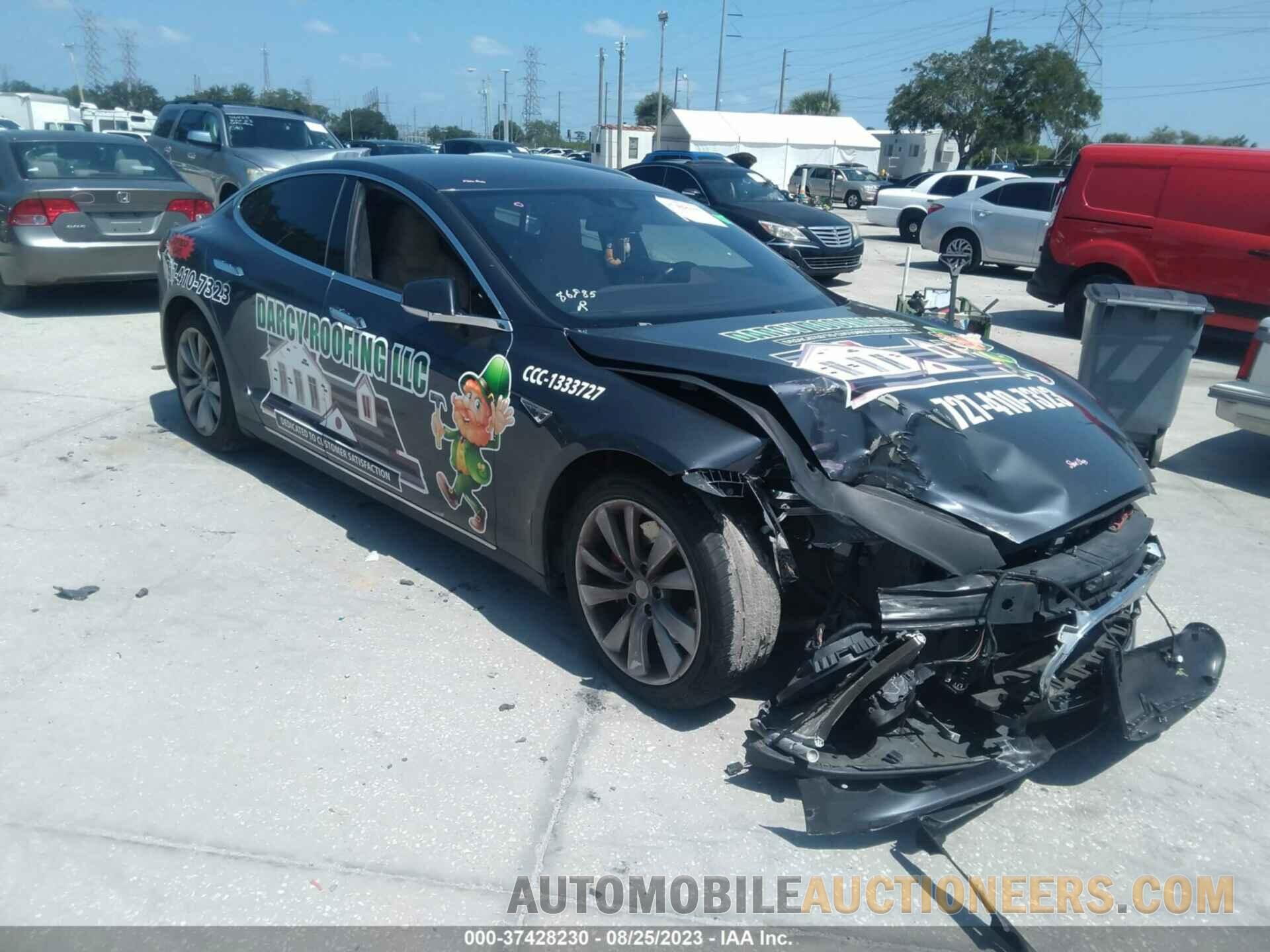 5YJSA1H22FFP74195 TESLA MODEL S 2015