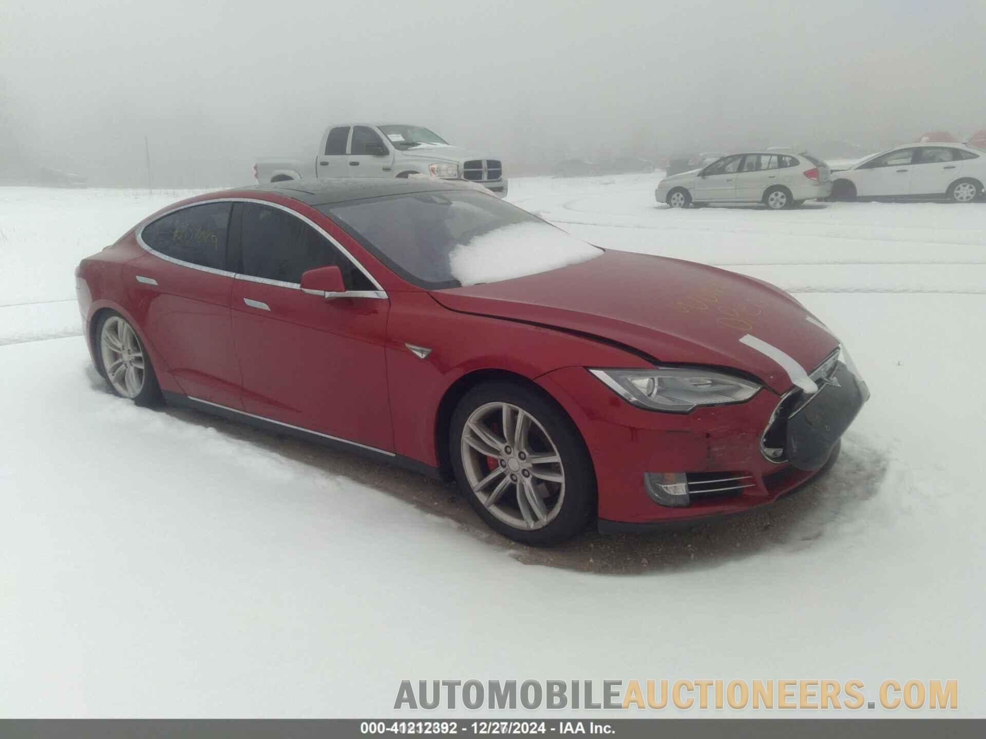 5YJSA1H28EFP66195 TESLA MODEL S 2014