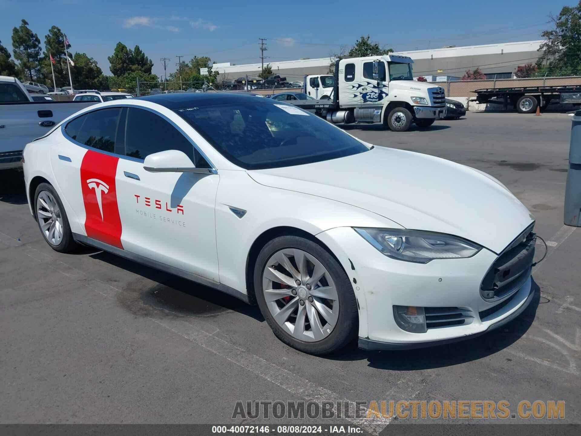 5YJSA1H29FFP76588 TESLA MODEL S 2015