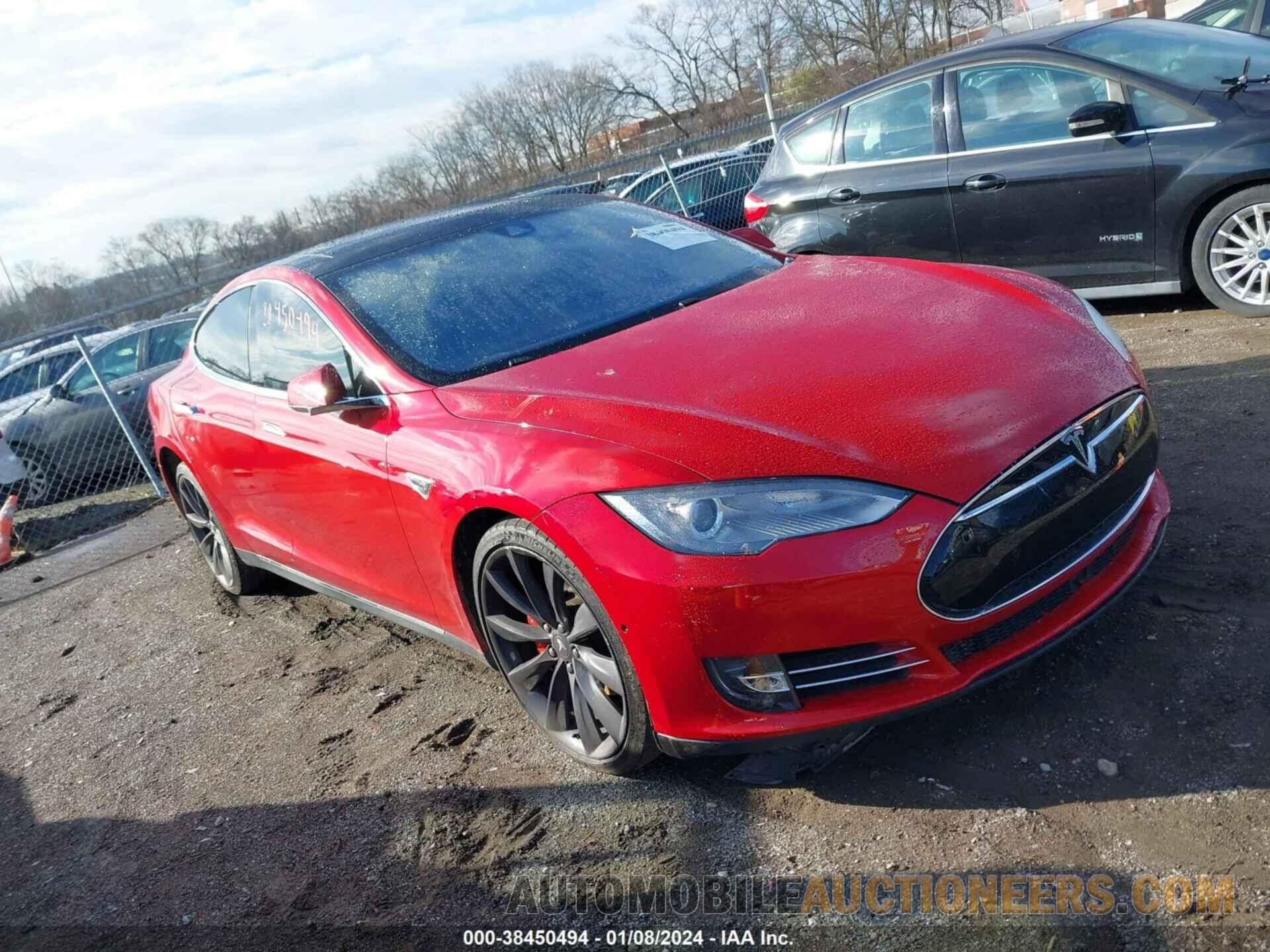 5YJSA1H41FF089638 TESLA MODEL S 2015