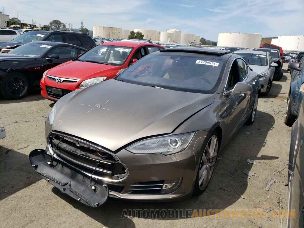 5YJSA1S28FF100464 TESLA MODEL S 2015