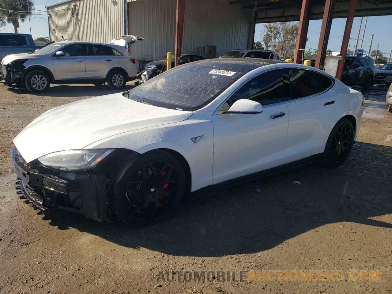 5YJSA1V45FF097374 TESLA MODEL S 2015