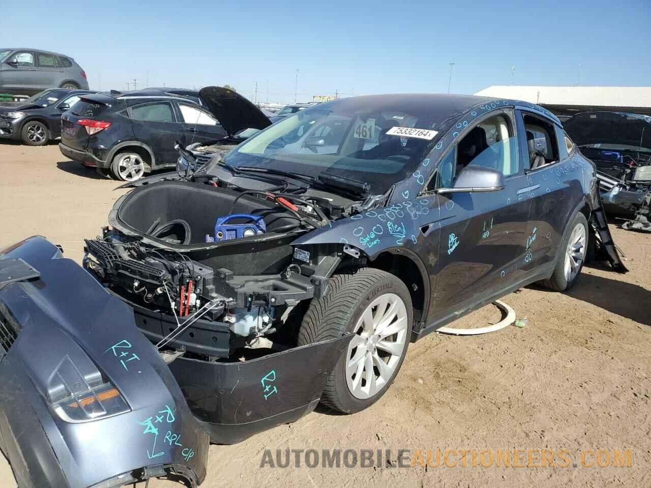 5YJXCAE20GF004857 TESLA MODEL X 2016