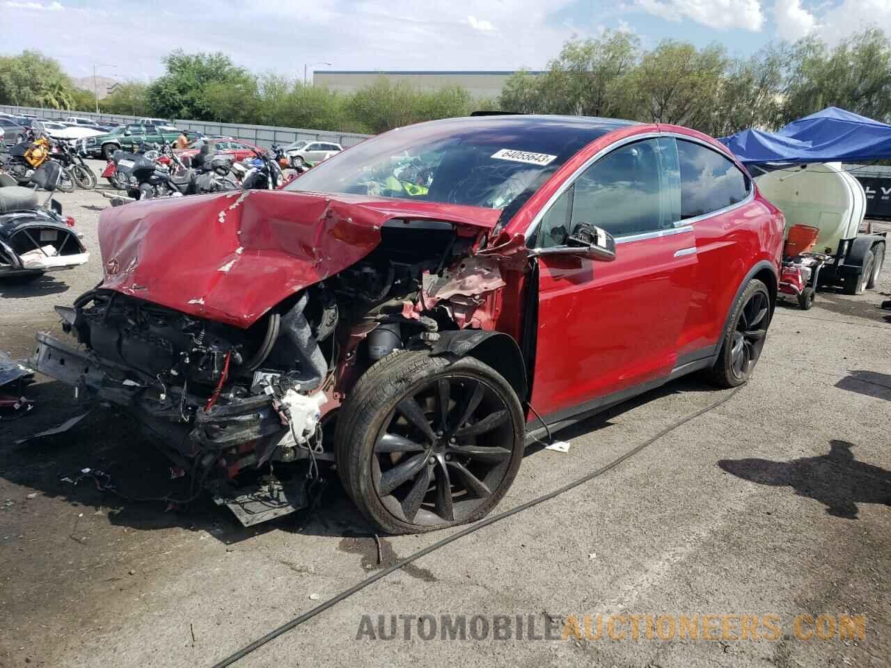 5YJXCAE20HF043630 TESLA MODEL X 2017