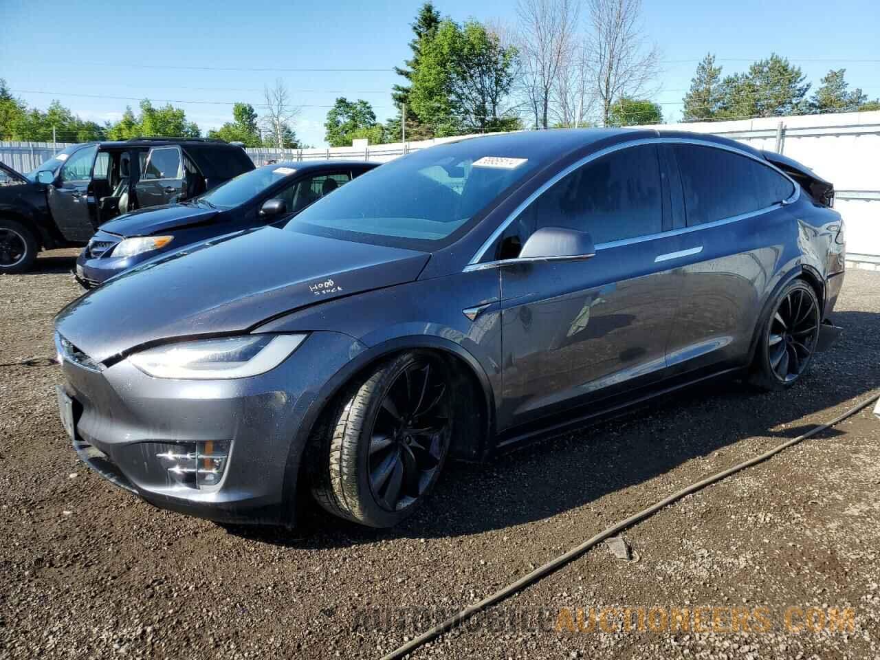 5YJXCAE20LF299355 TESLA MODEL X 2020