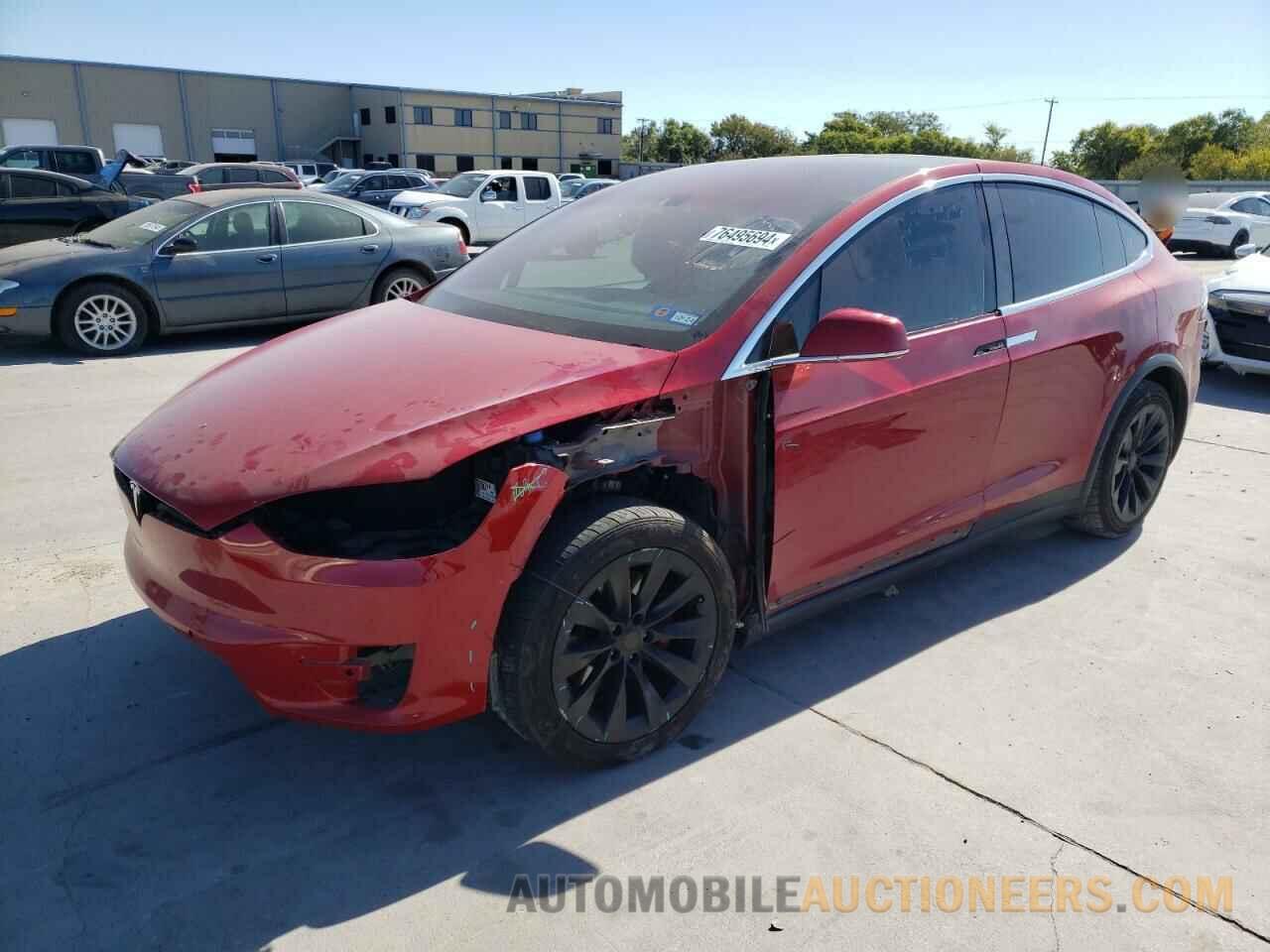 5YJXCAE22GF017836 TESLA MODEL X 2016