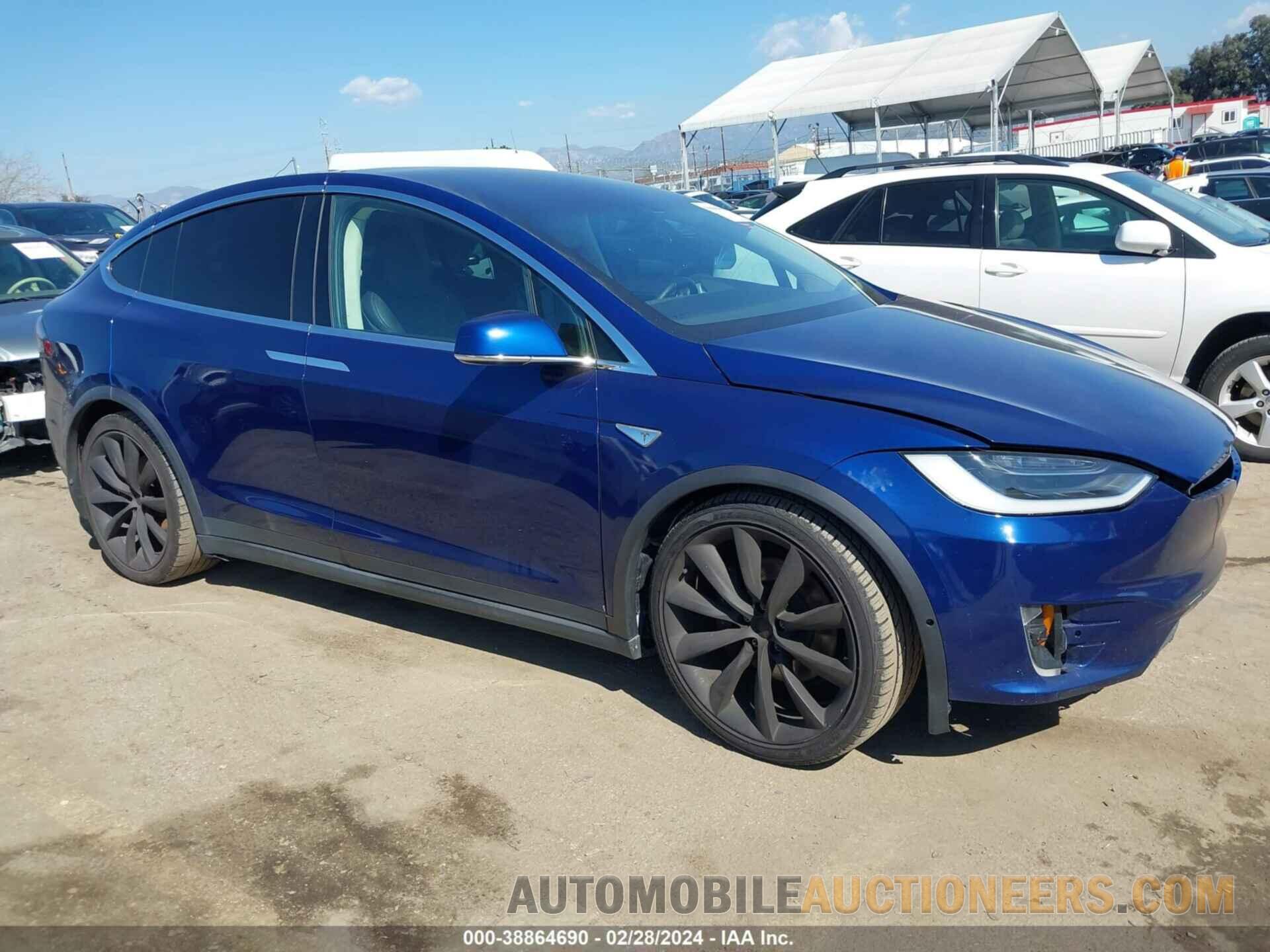 5YJXCAE25GF012145 TESLA MODEL X 2016