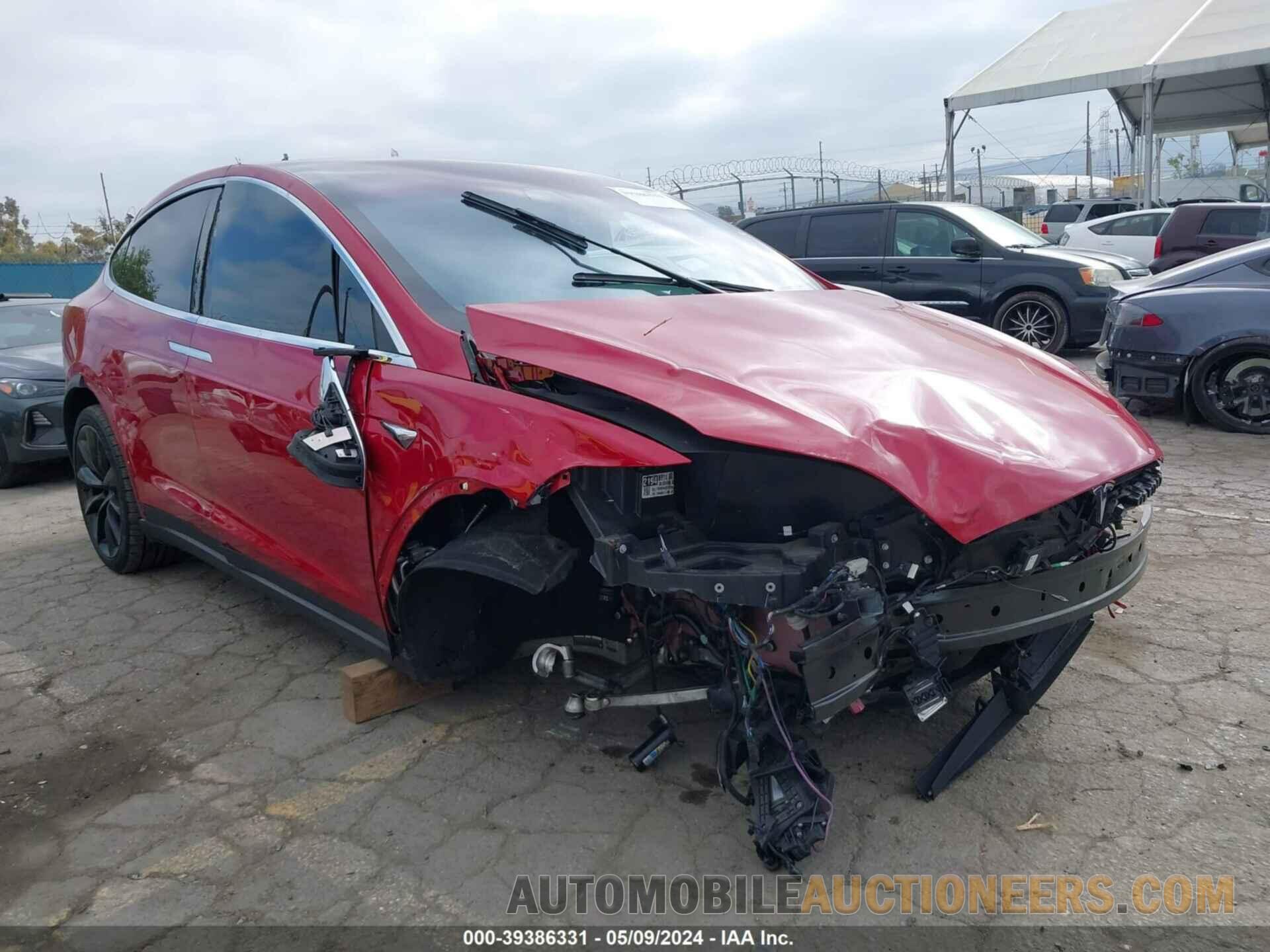 5YJXCAE25LF245405 TESLA MODEL X 2020