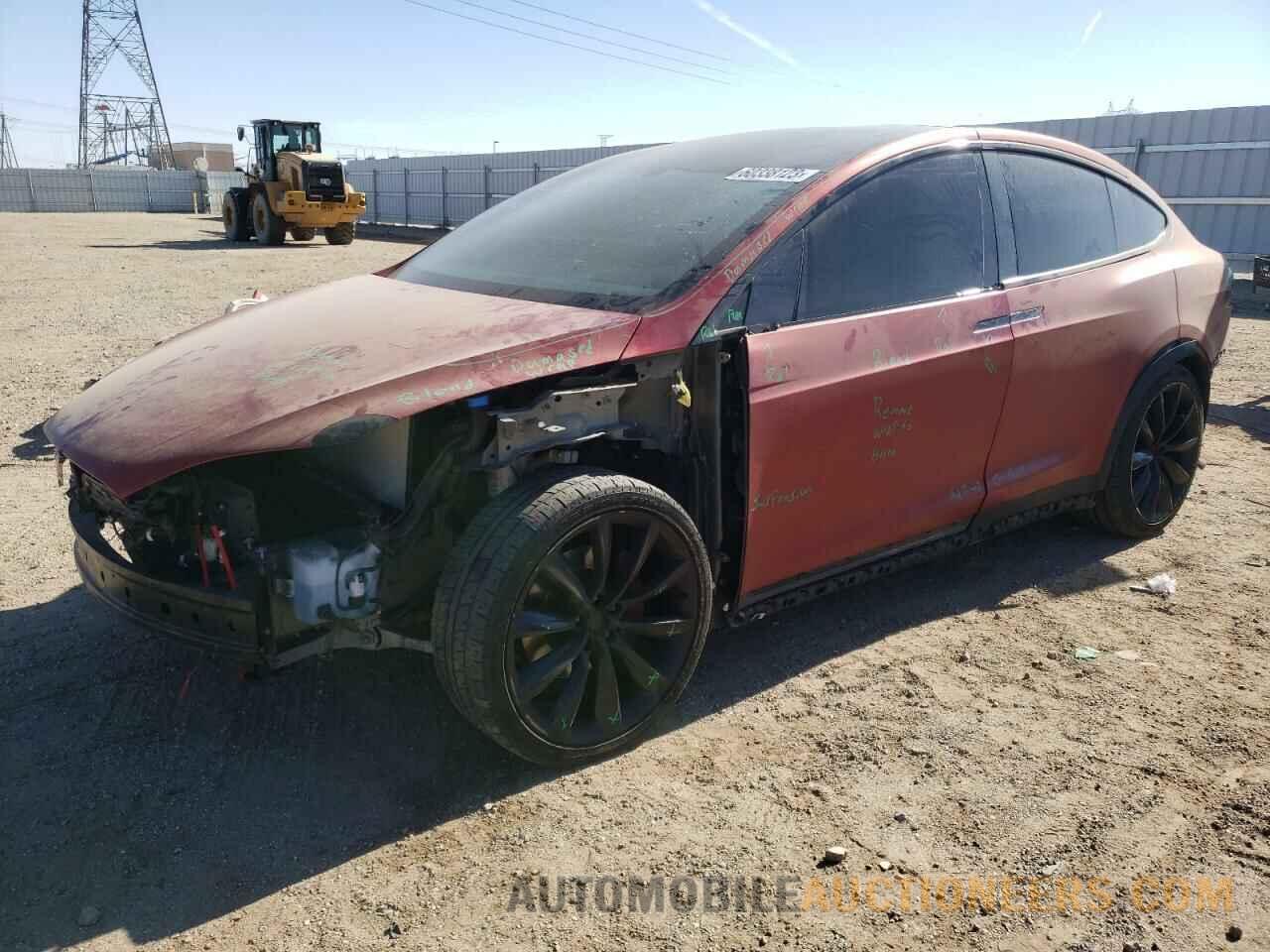 5YJXCAE28GF002340 TESLA MODEL X 2016