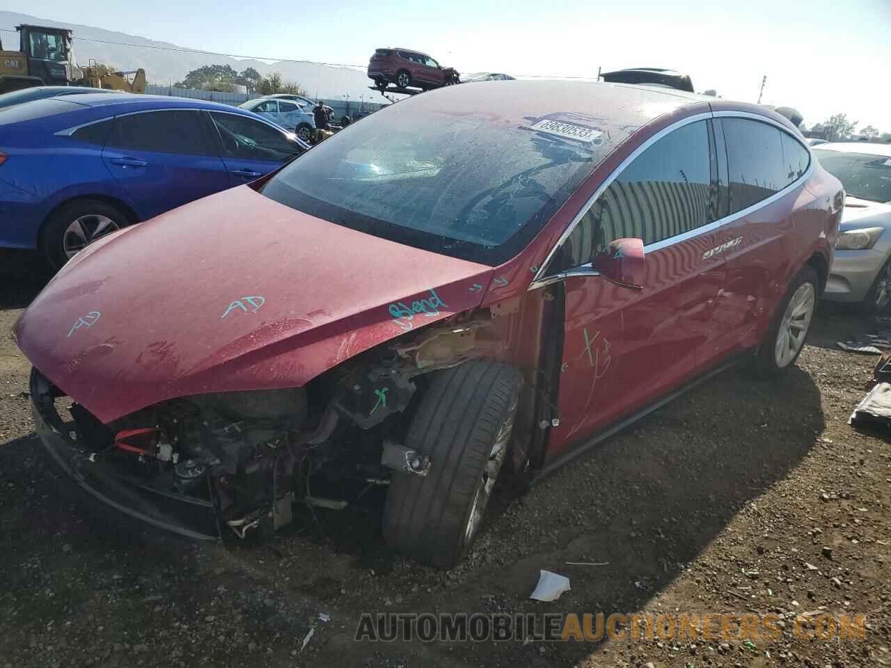 5YJXCAE2XLF283079 TESLA MODEL X 2020