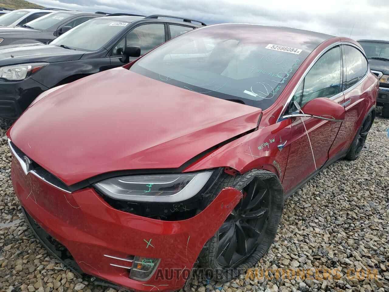 5YJXCAE40HF074961 TESLA MODEL X 2017