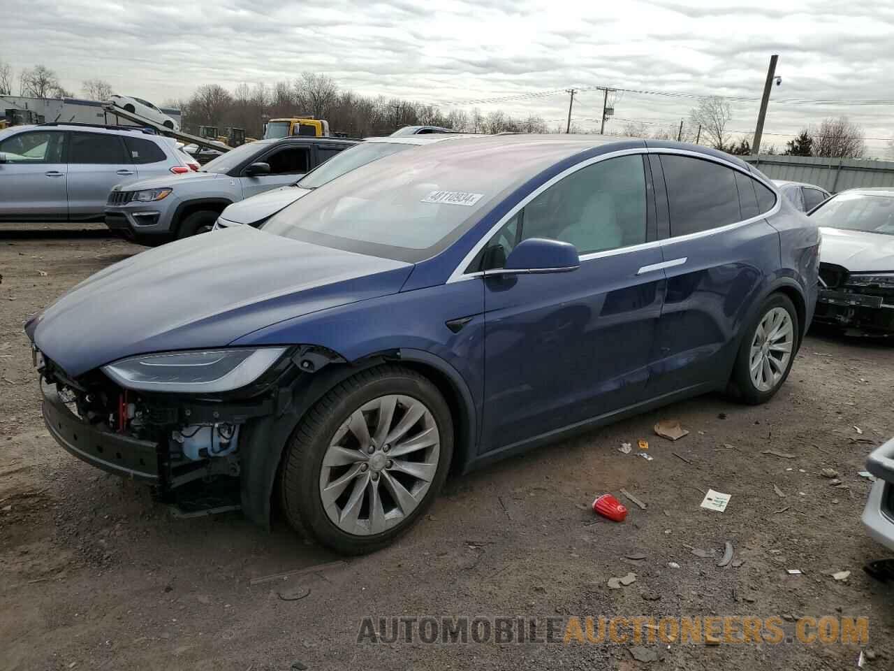 5YJXCBE20HF034335 TESLA MODEL X 2017