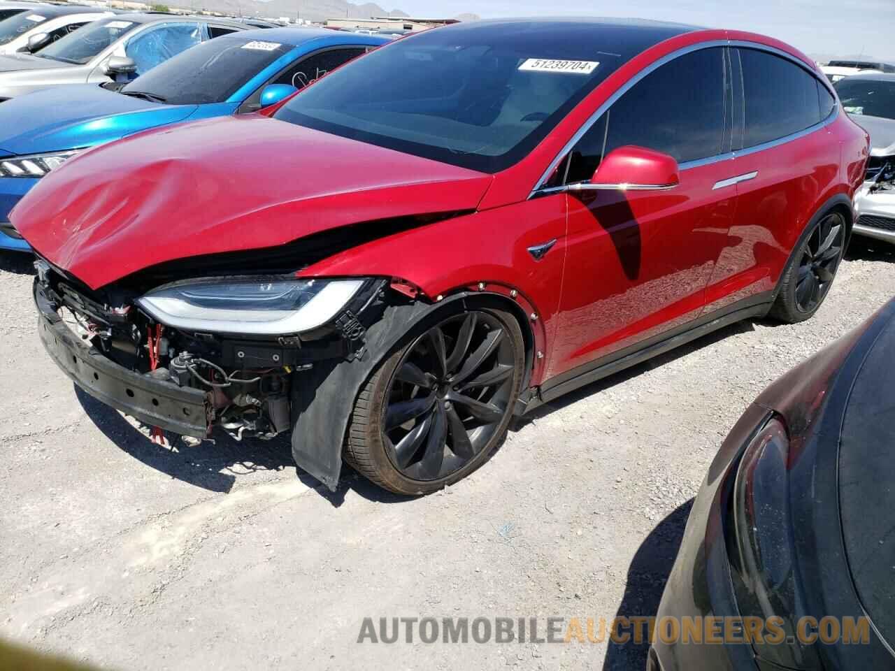 5YJXCBE22LF244881 TESLA MODEL X 2020