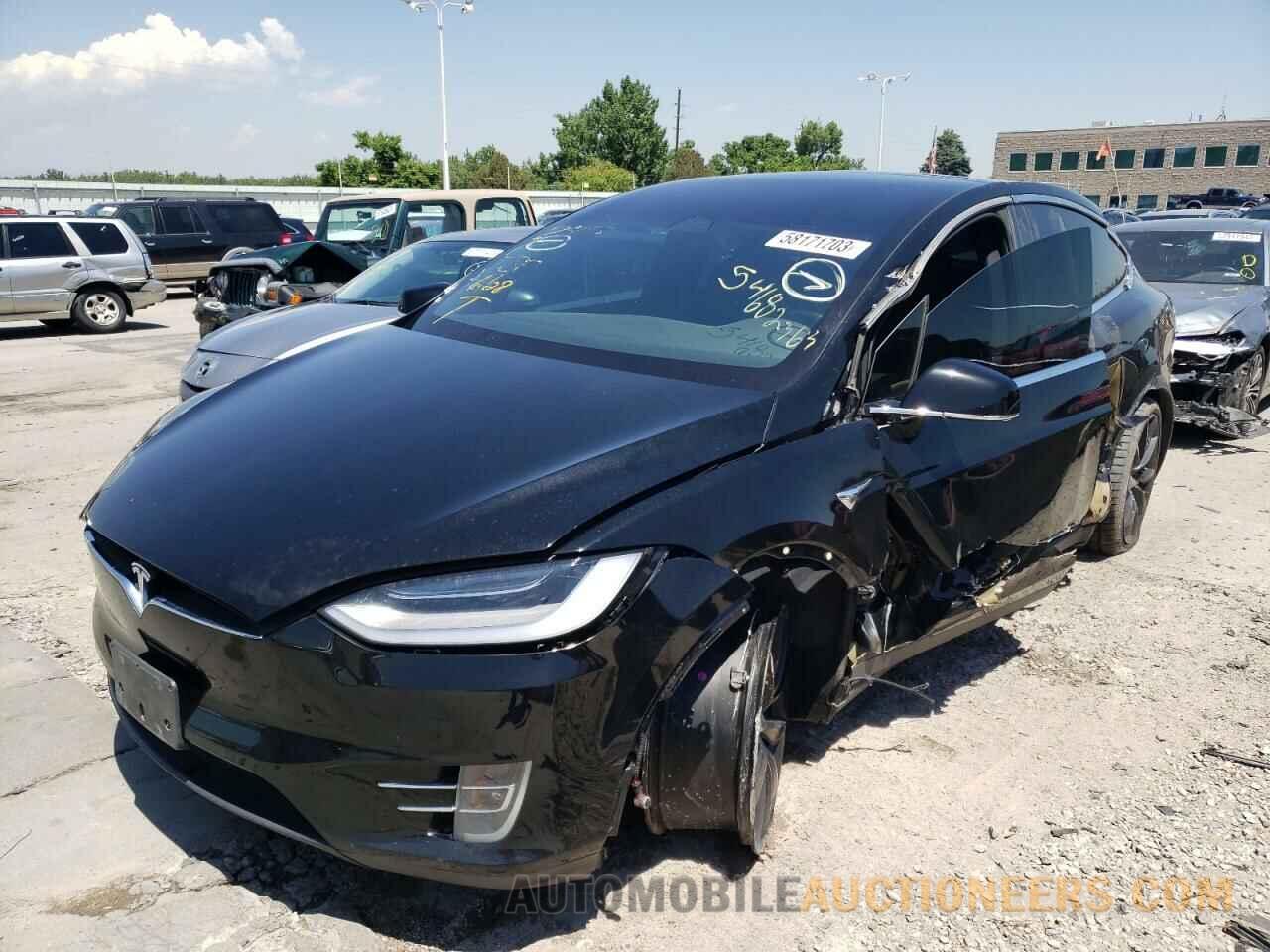 5YJXCBE27LF229082 TESLA MODEL X 2020