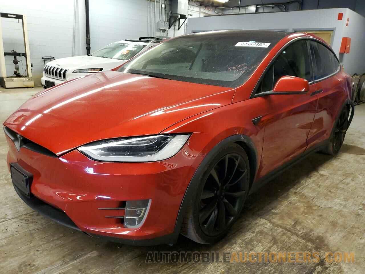 5YJXCBE28GF004076 TESLA MODEL X 2016