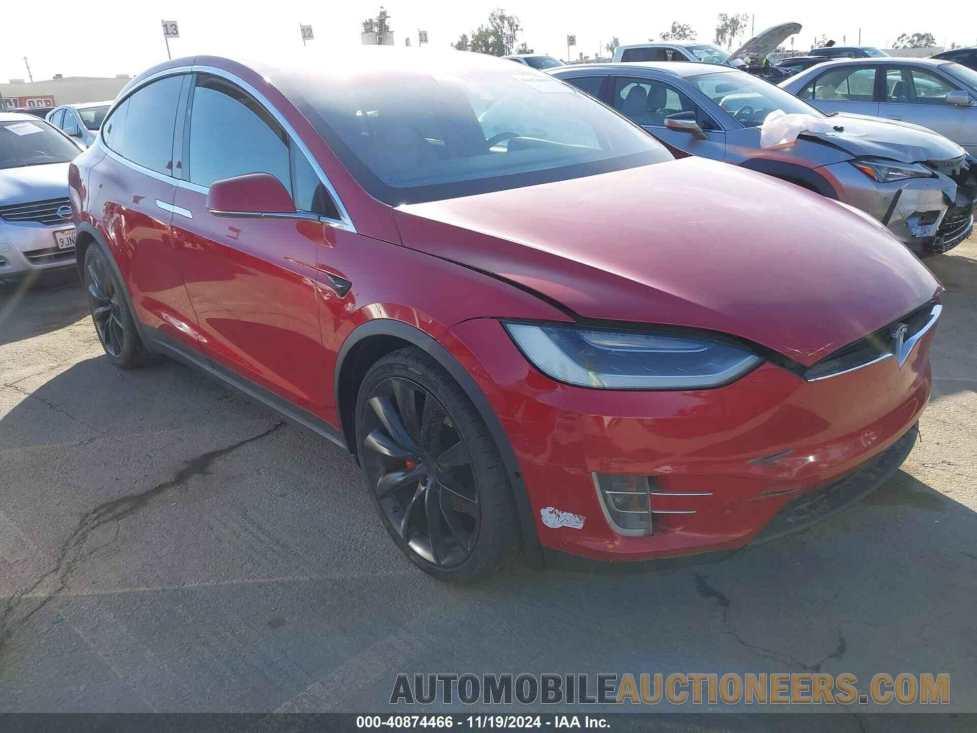 5YJXCBE40GF030043 TESLA MODEL X 2016