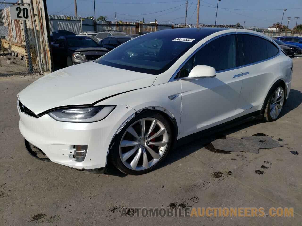 5YJXCBE42GF011283 TESLA MODEL X 2016